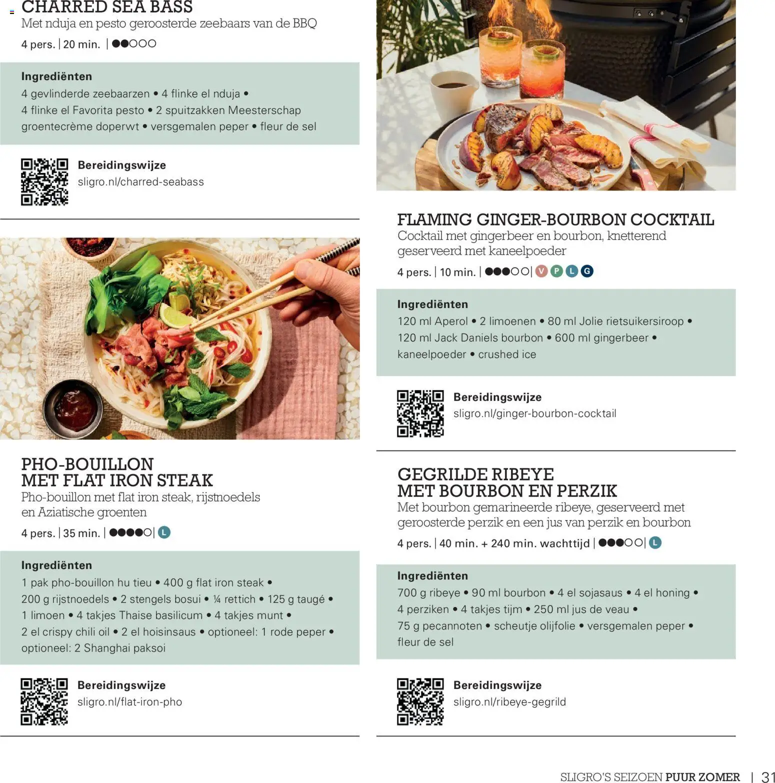 Sligro folder - Seizoen Folder in Nederland