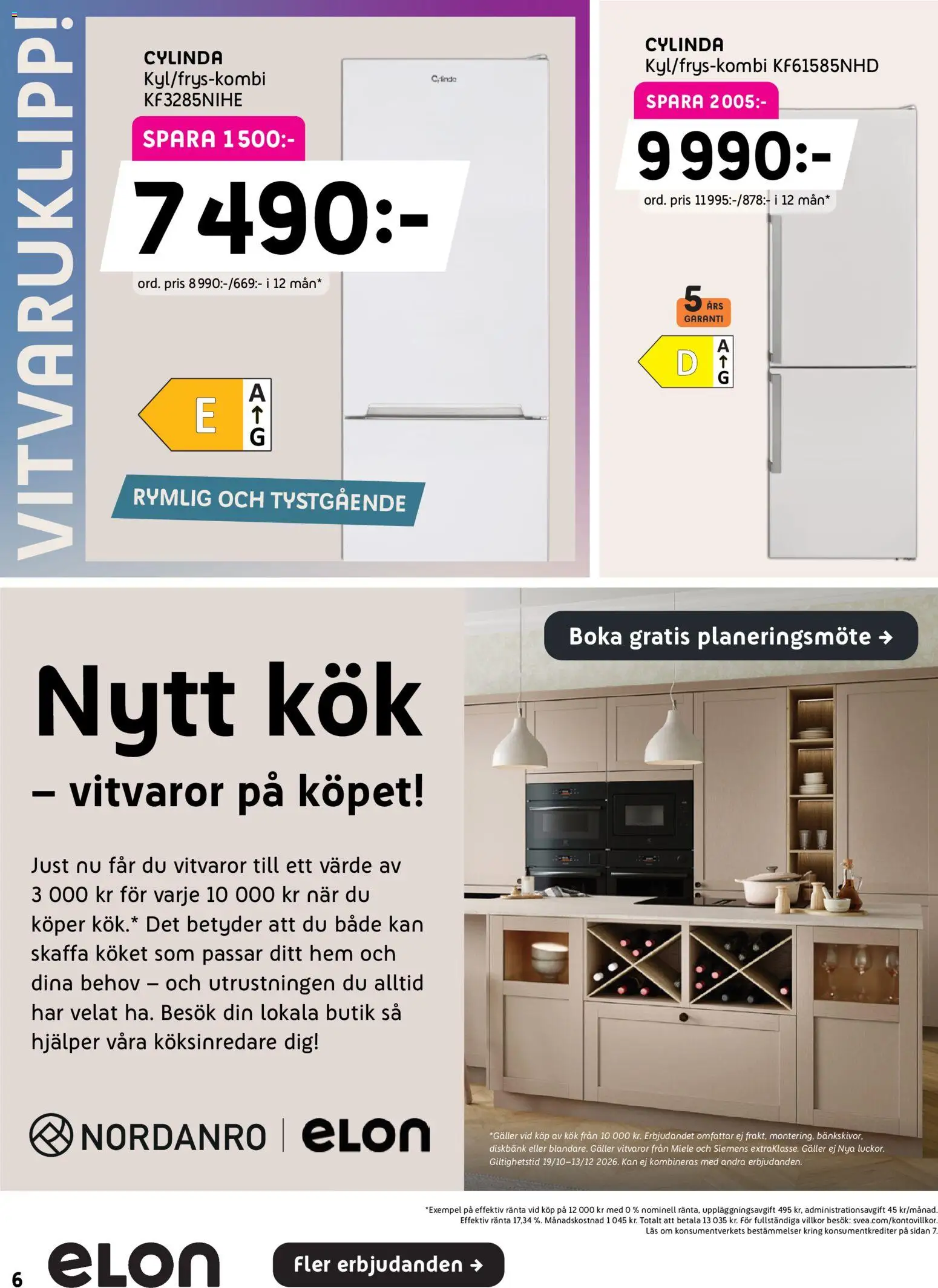 Elon erbjudanden Reklamblad in Sverige