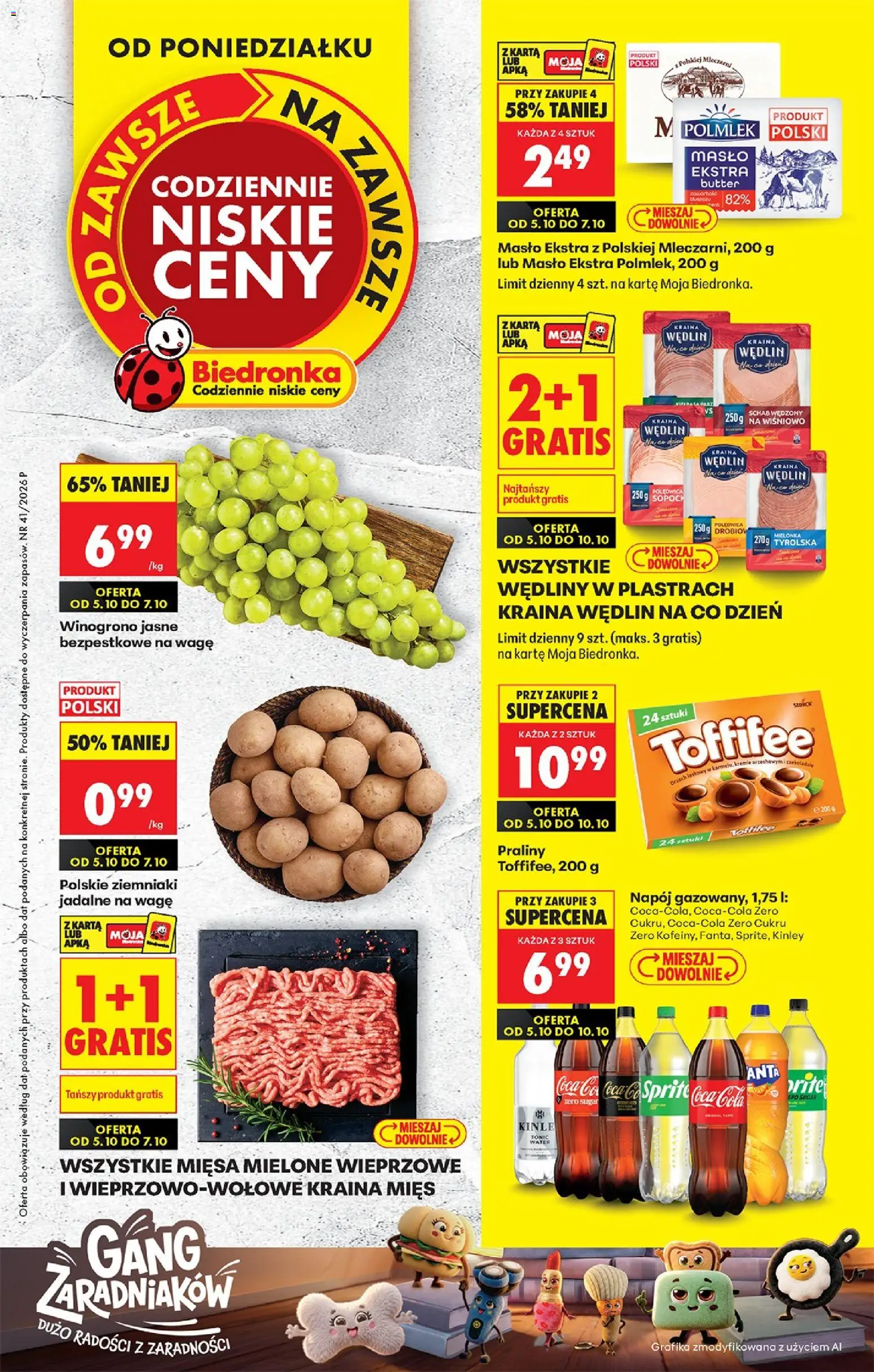 Biedronka Polsko leták - Codziennie niskie ceny Leták in Česko