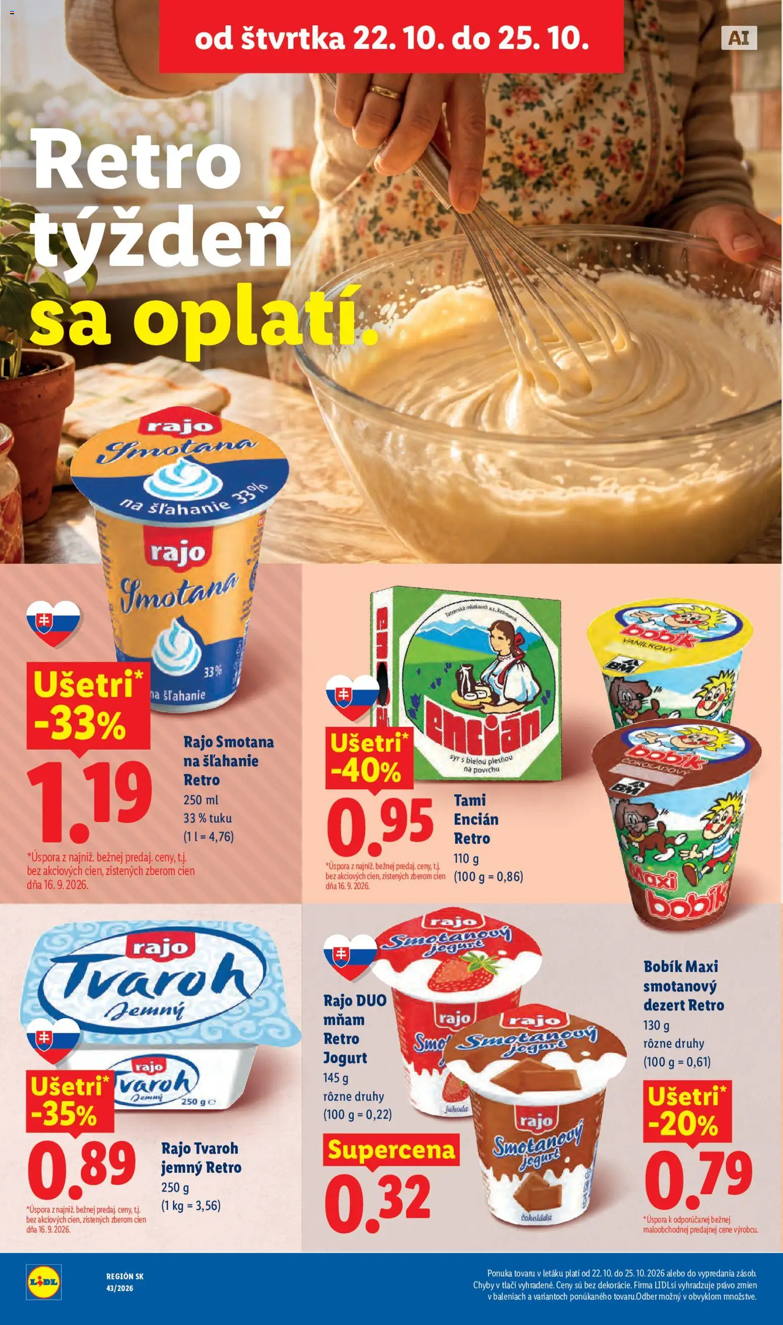 Lidl leták Leták in Slovensko