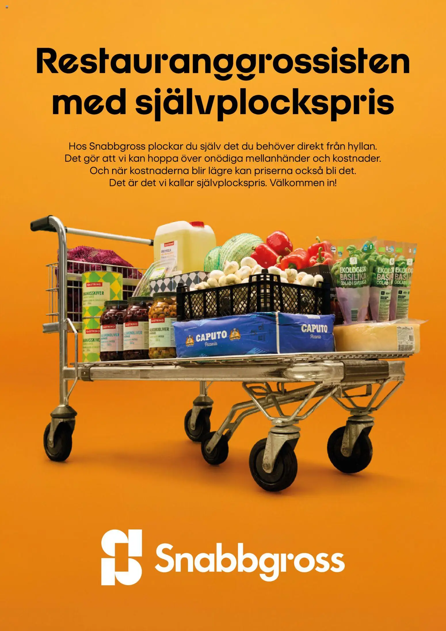 Snabbgross erbjudanden Reklamblad in Sverige