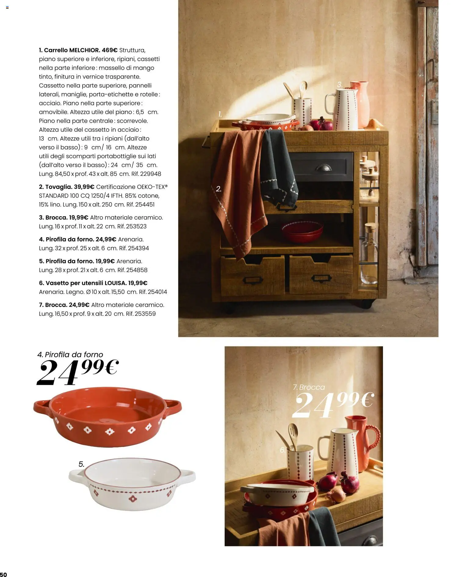 Maisons du Monde volantino Volantino in Italy