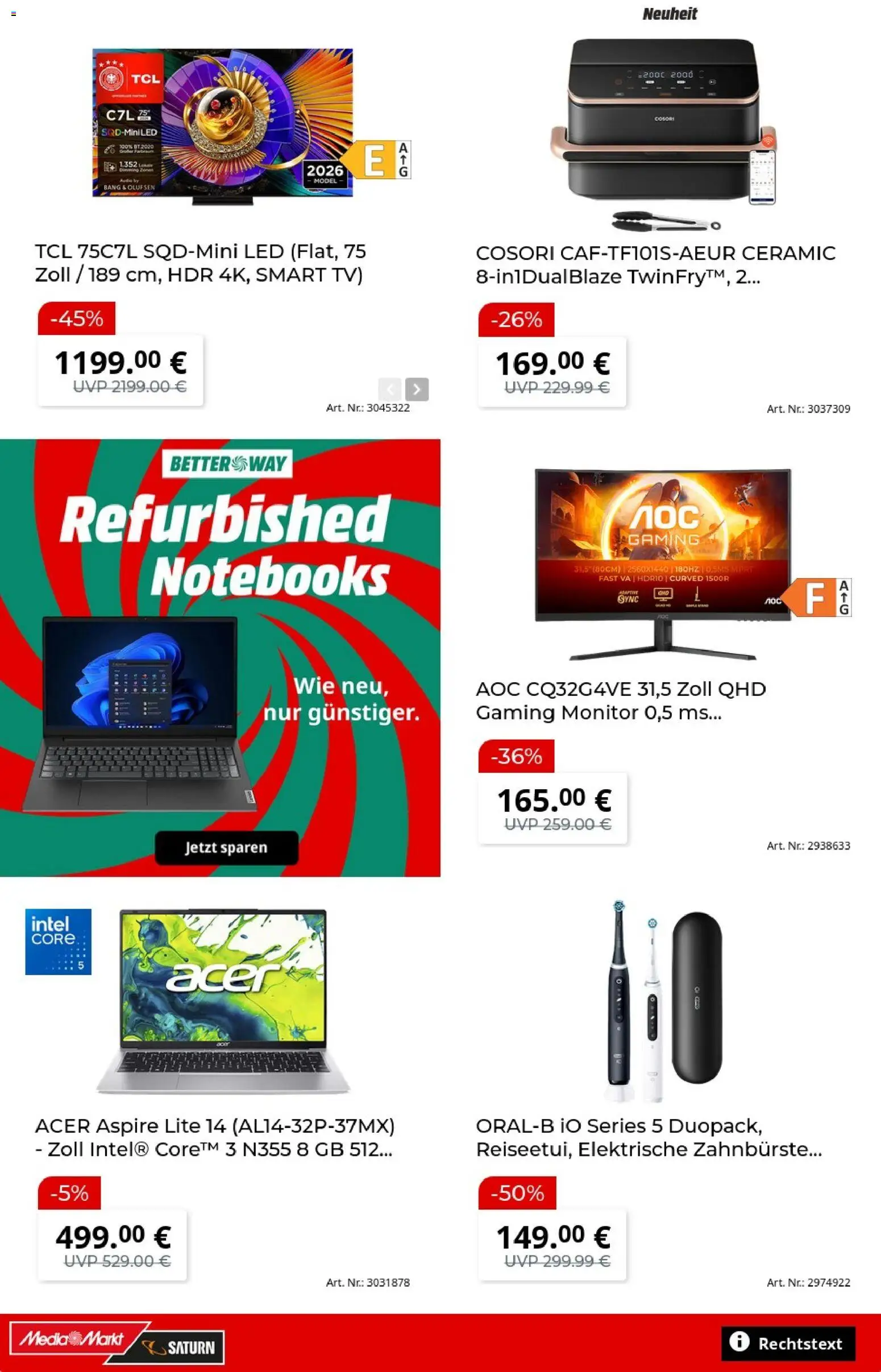 Media Markt Prospekt Prospekt in Deutschland