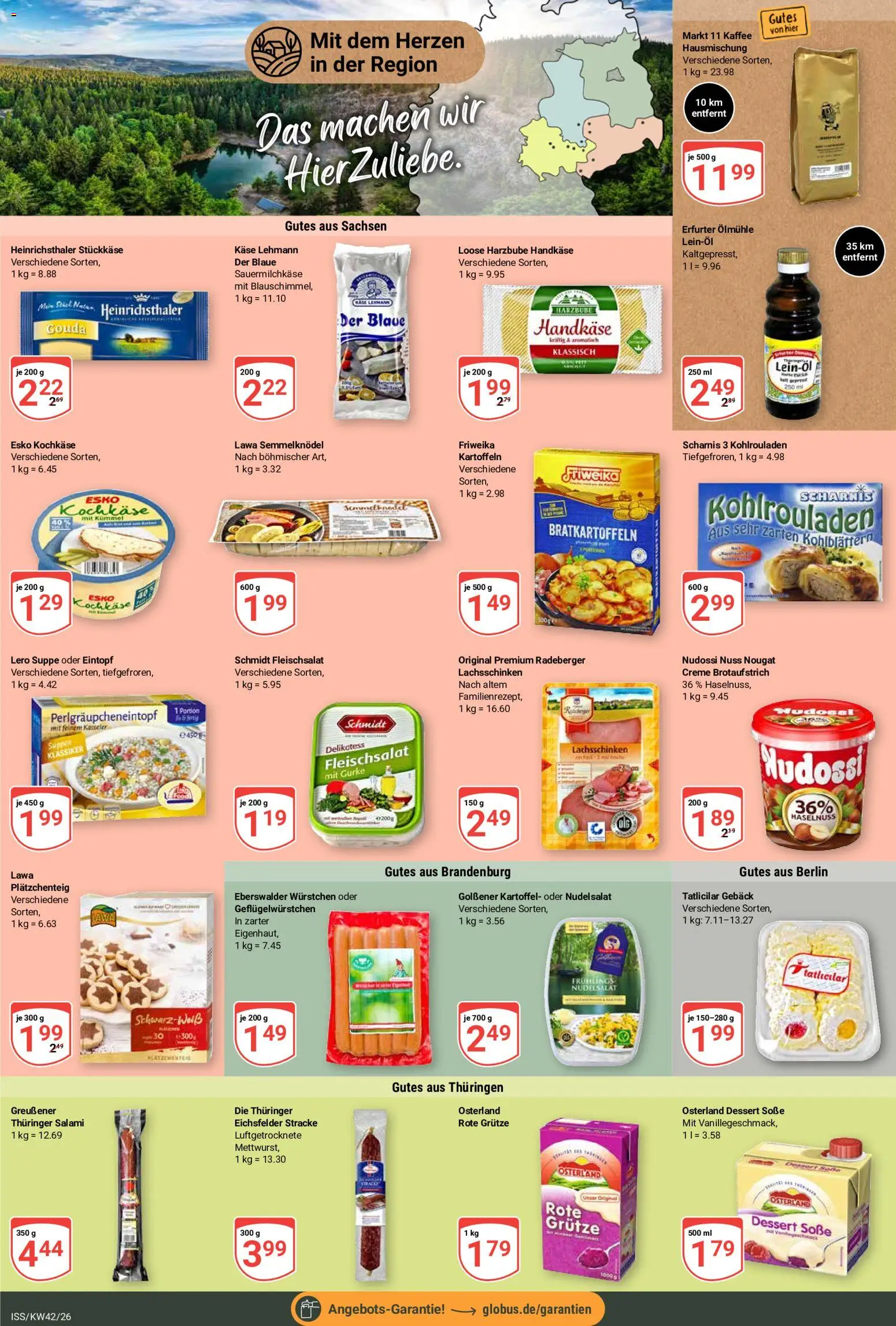 Globus Prospekt Prospekt in Deutschland