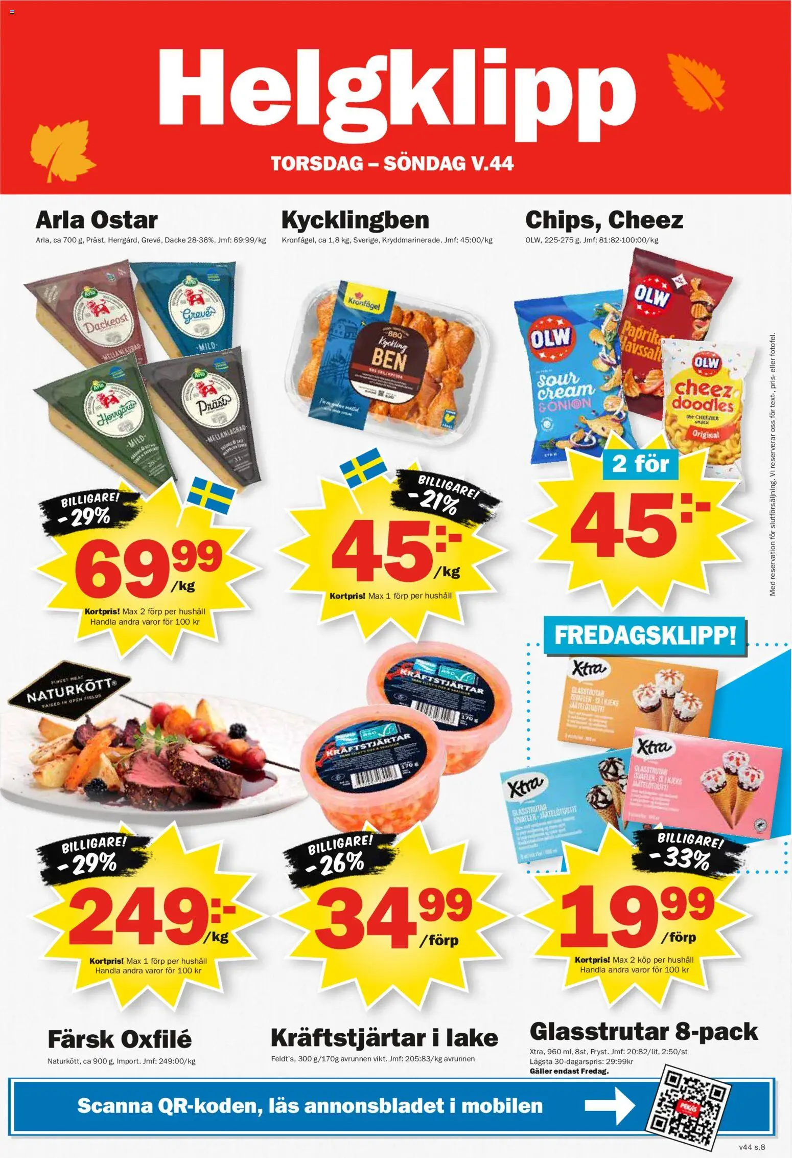 Pekås erbjudanden Reklamblad in Sverige