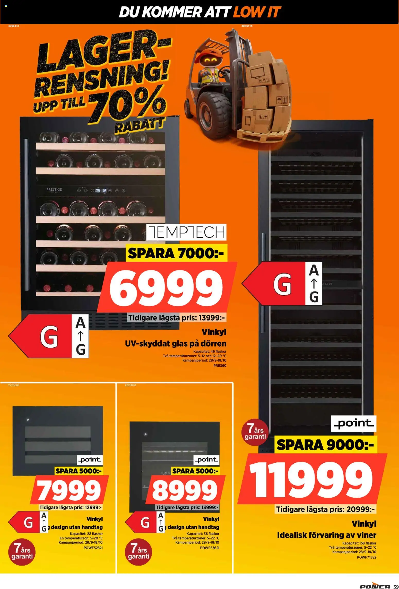 Power erbjudanden Reklamblad in Sverige