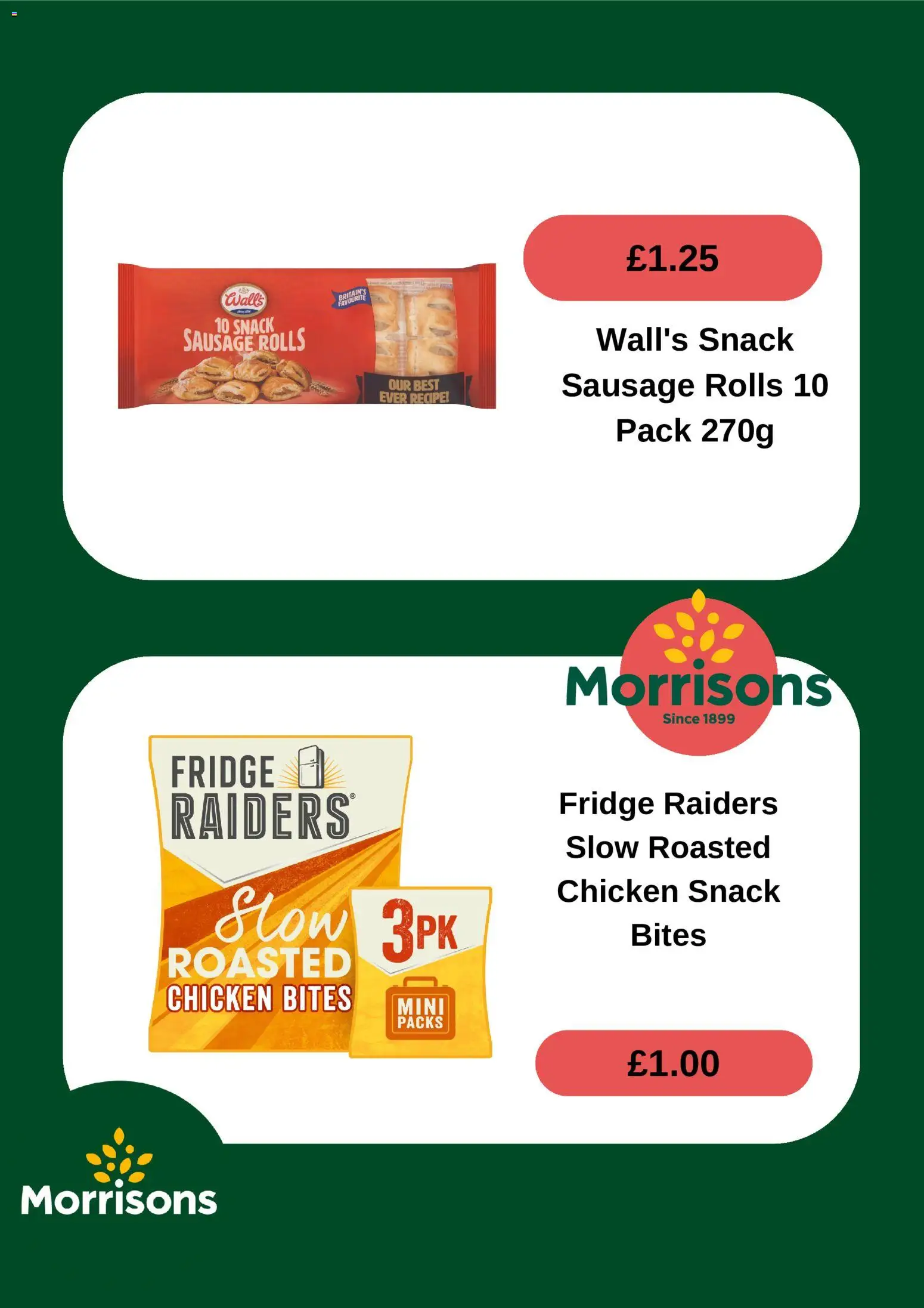 Weekly offers Morrisons Leaflet in United Kingdom