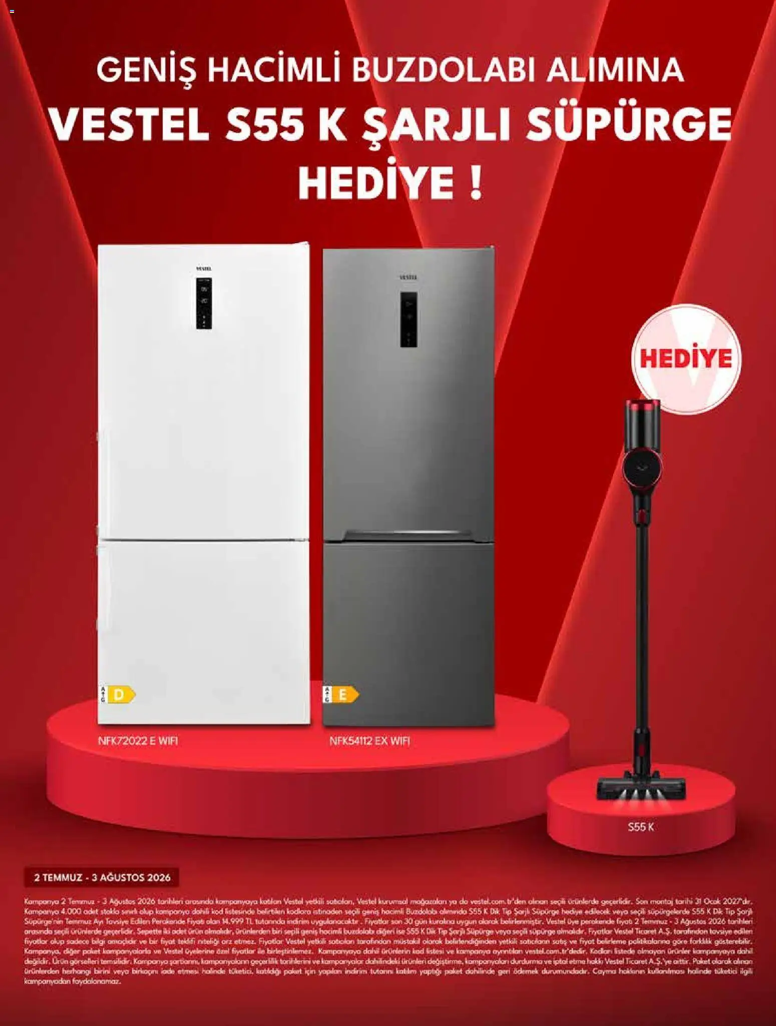🛍️ Vestel Katalog, 01 Temmuz 2026 itibariyle » Özel fırsatları keşfedin ve bugün tasarruf edin! 💰 | Türkiye