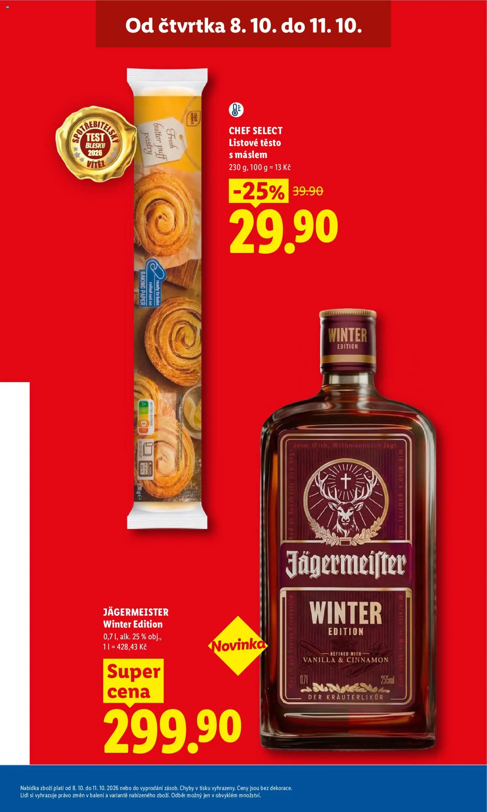 Lidl leták Leták in Česko