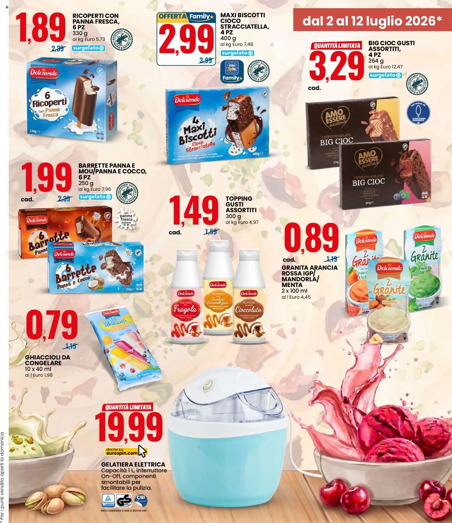 Volantino Eurospin dal ﻿02/07/2026 > Nuovo Offerte > 📣 Anteprima | Italy