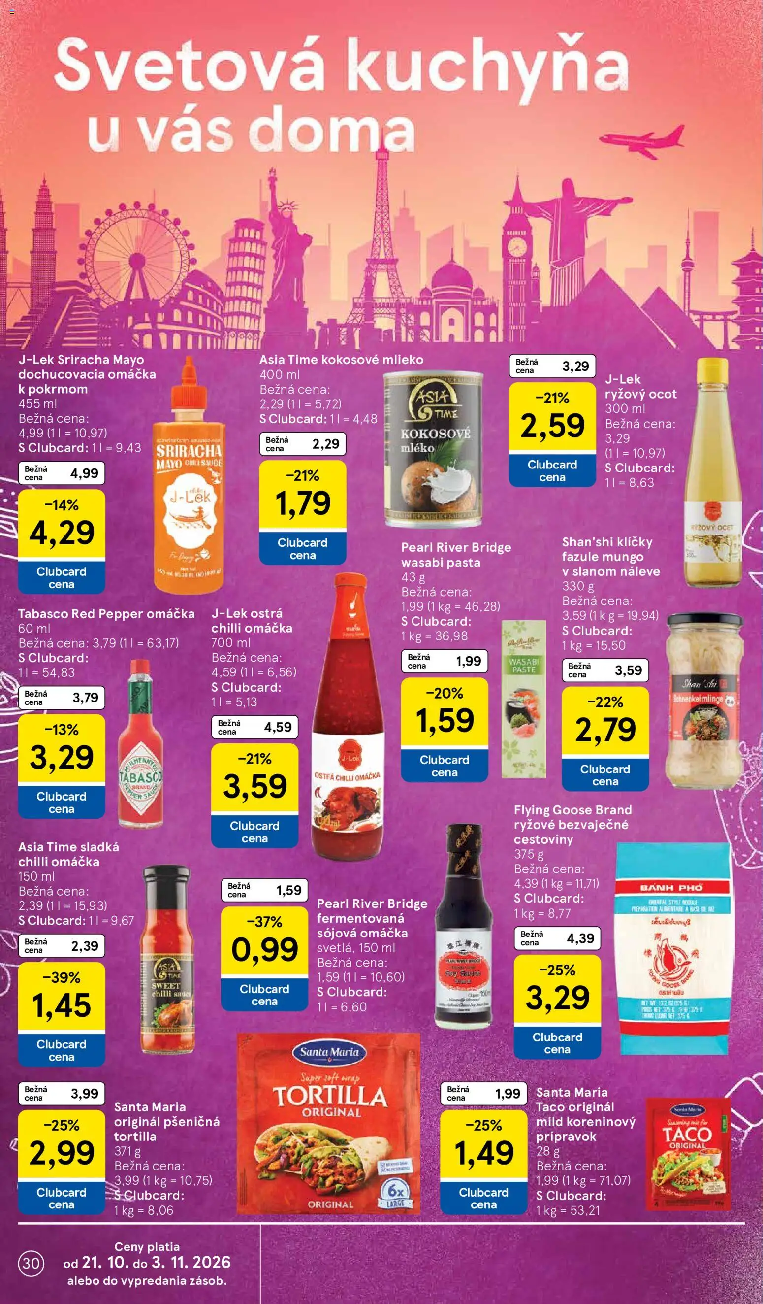 Tesco Hypermarket - leták Leták in Slovensko