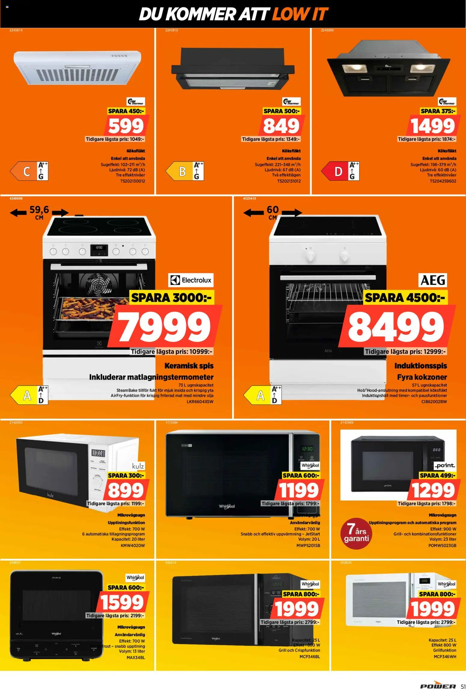 Power erbjudanden Reklamblad in Sverige