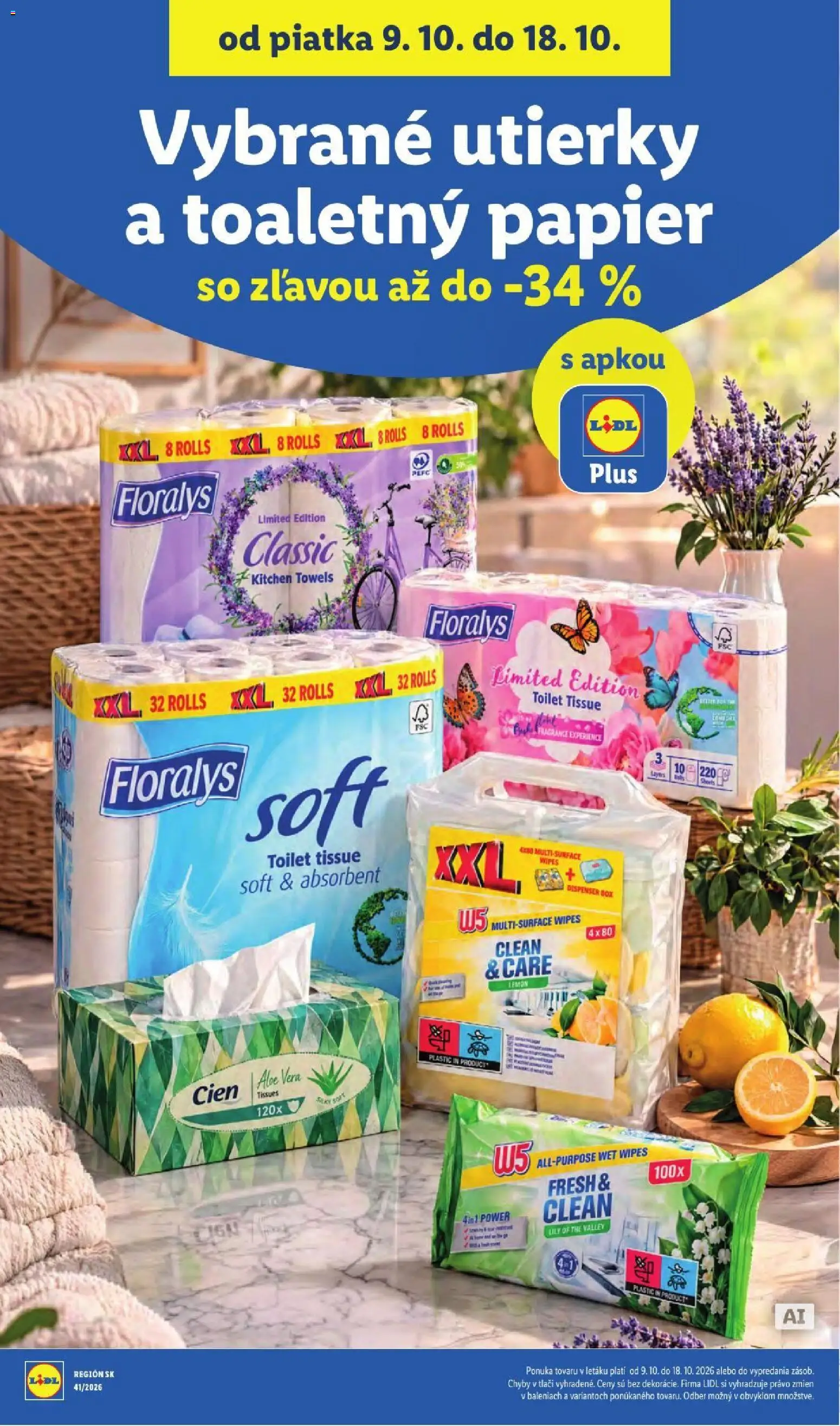 Lidl leták Leták in Slovensko