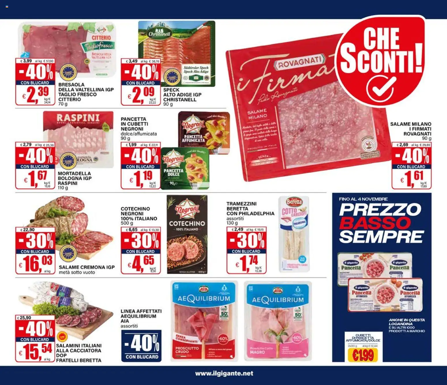 Il Gigante volantino Volantino in Italy