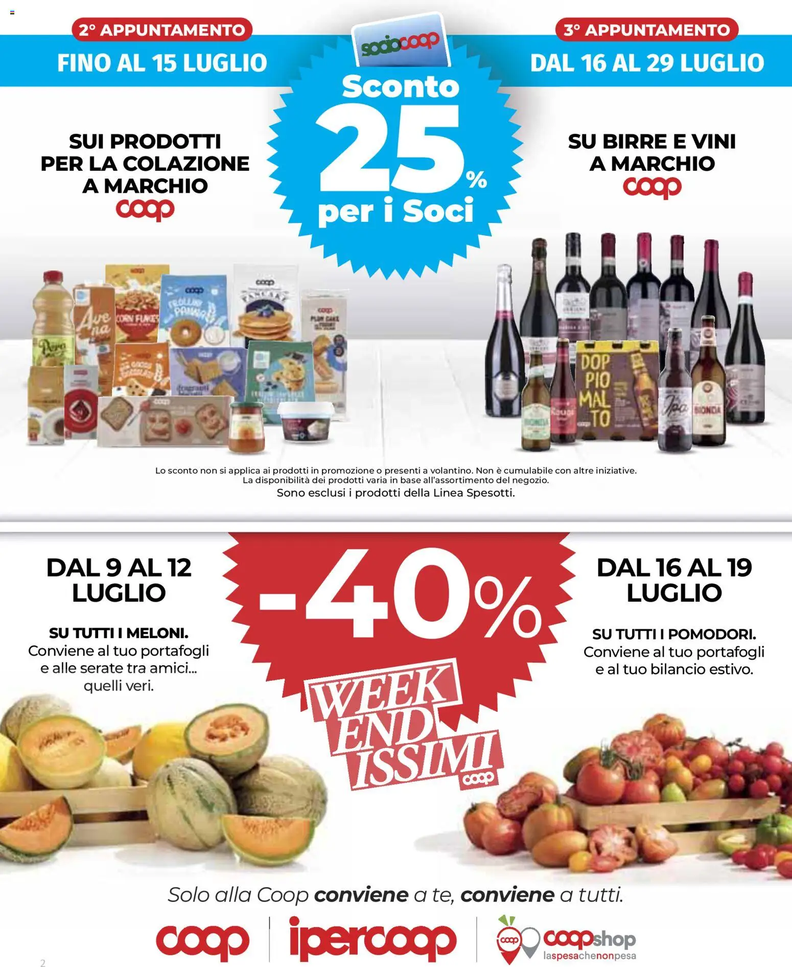 📣 Volantino COOP dal 📅 09/07/2026 - Scopri le offerte ora!🔥 | Italy
