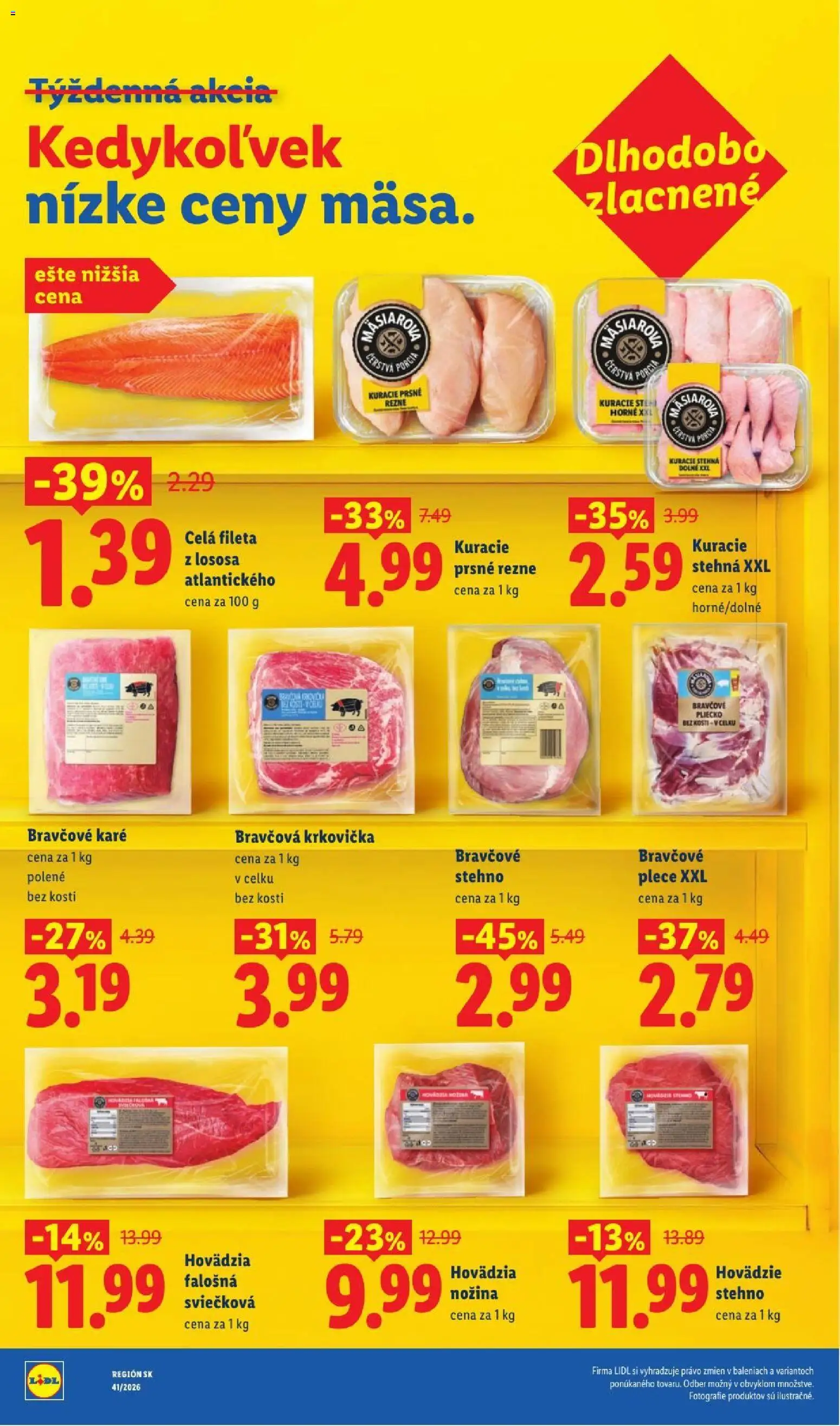 Lidl leták Leták in Slovensko