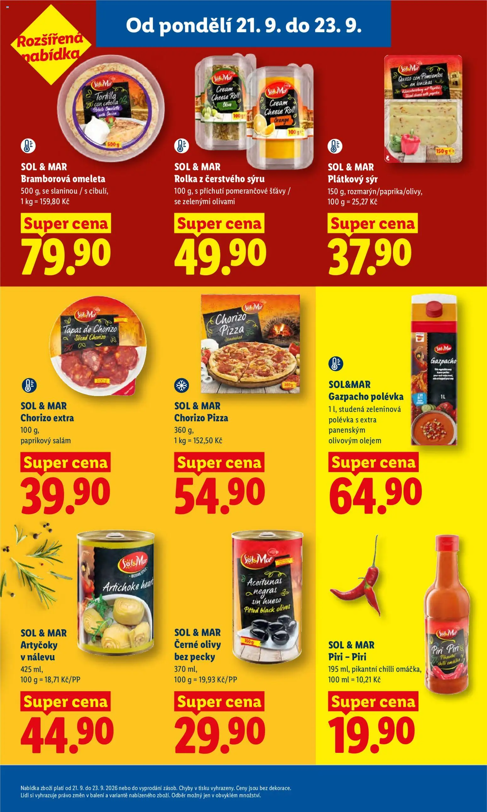 Lidl leták Leták in Česko