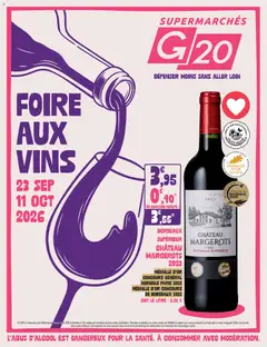 G20 Supermarchés G20 Supermarchés catalogue