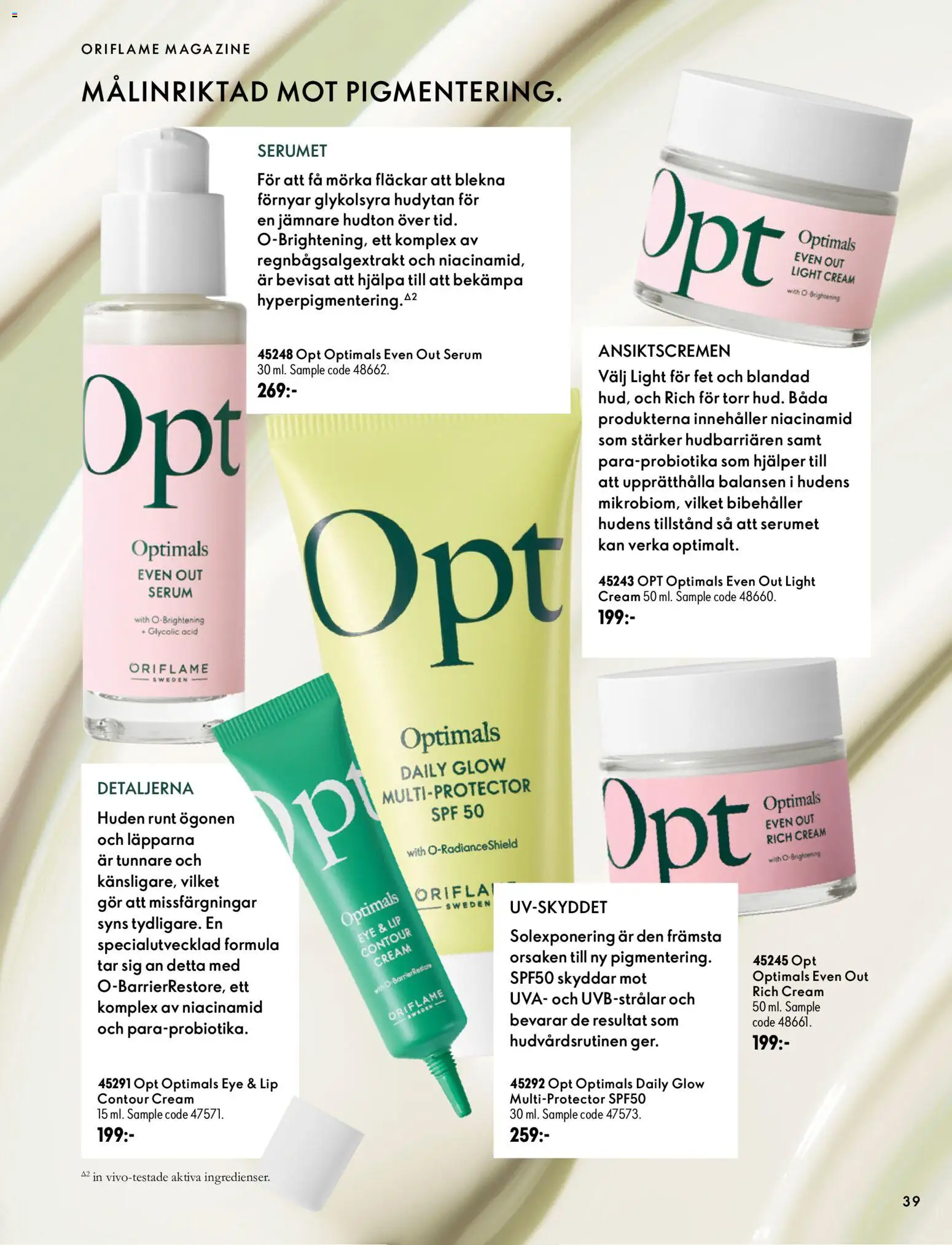 Oriflame erbjudanden 14/26 Reklamblad in Sverige
