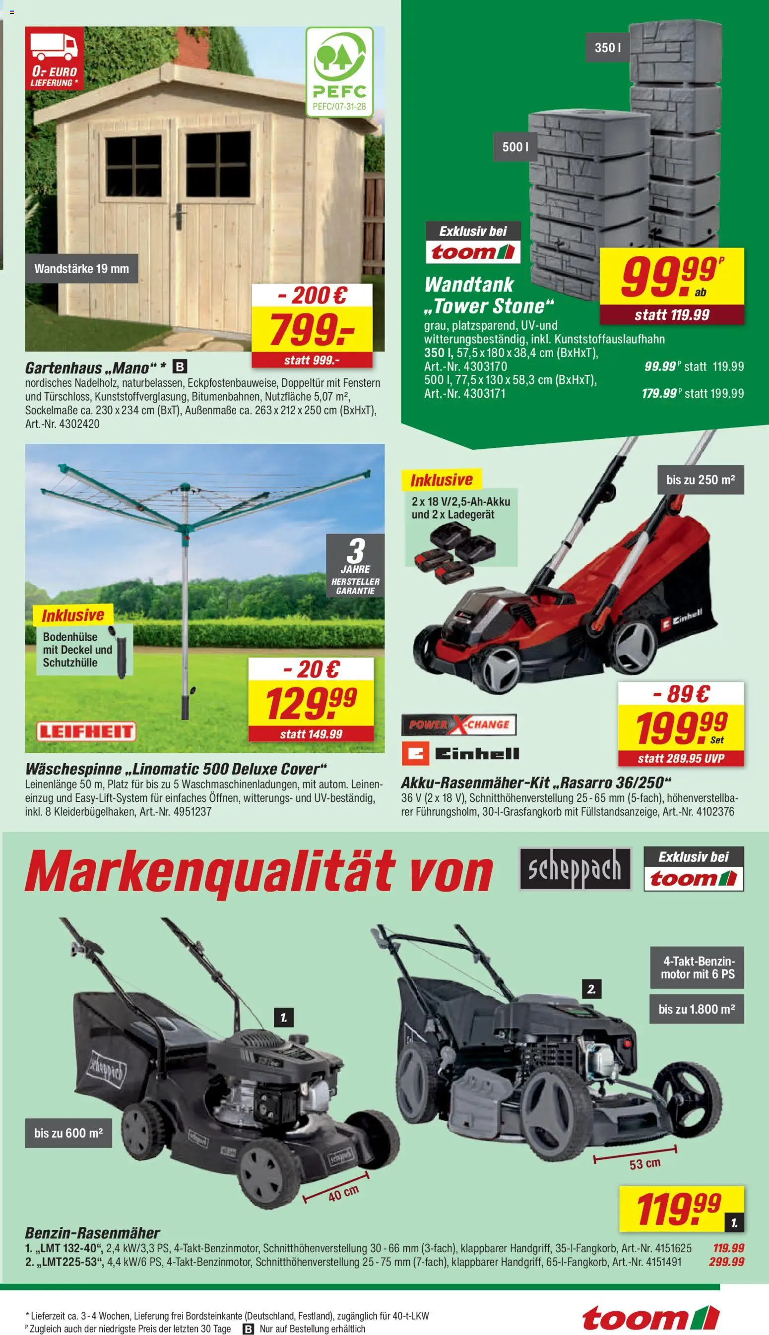 Toom Baumarkt Prospekt | 11.07.2026 | Wie erhält man einen begrenzten Rabatt? | Deutschland