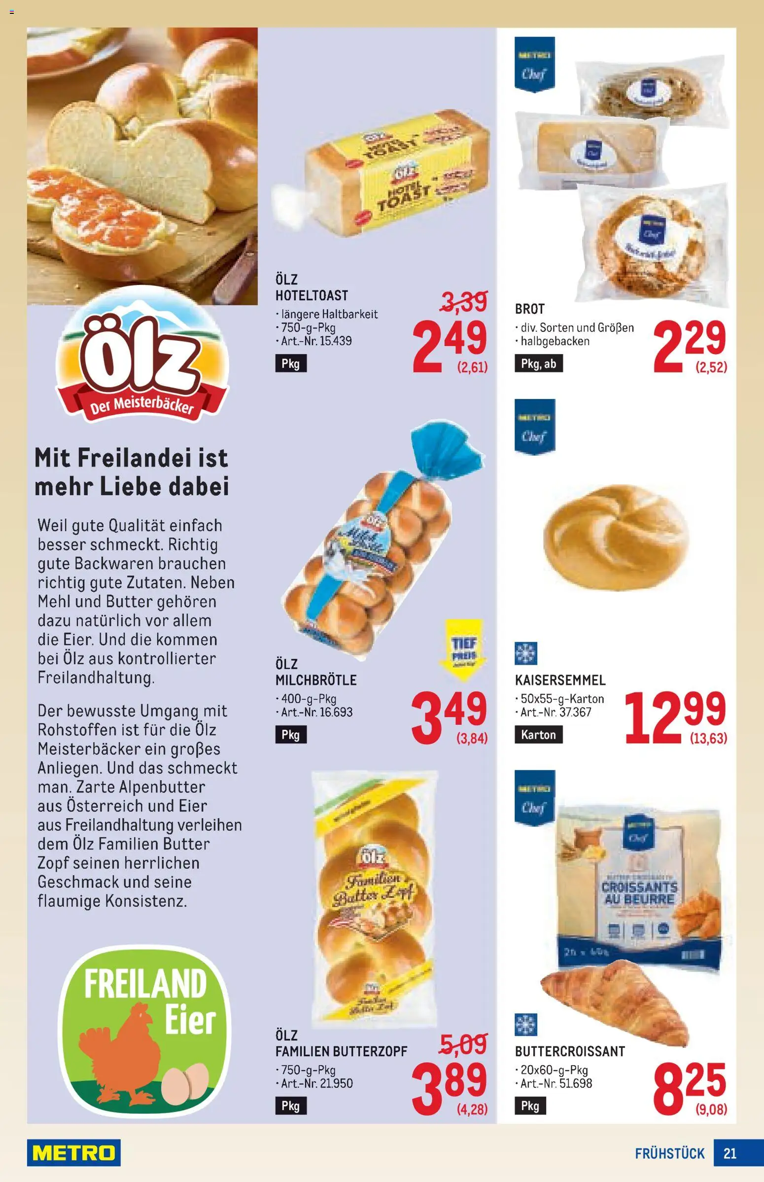 Metro angebote Profi Flugblatt in Österreich