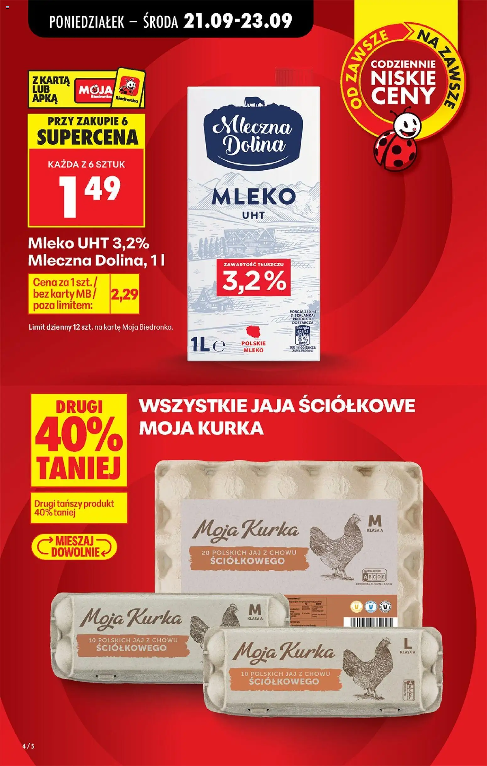 Biedronka gazetka od poniedziałku Gazetka in Polska
