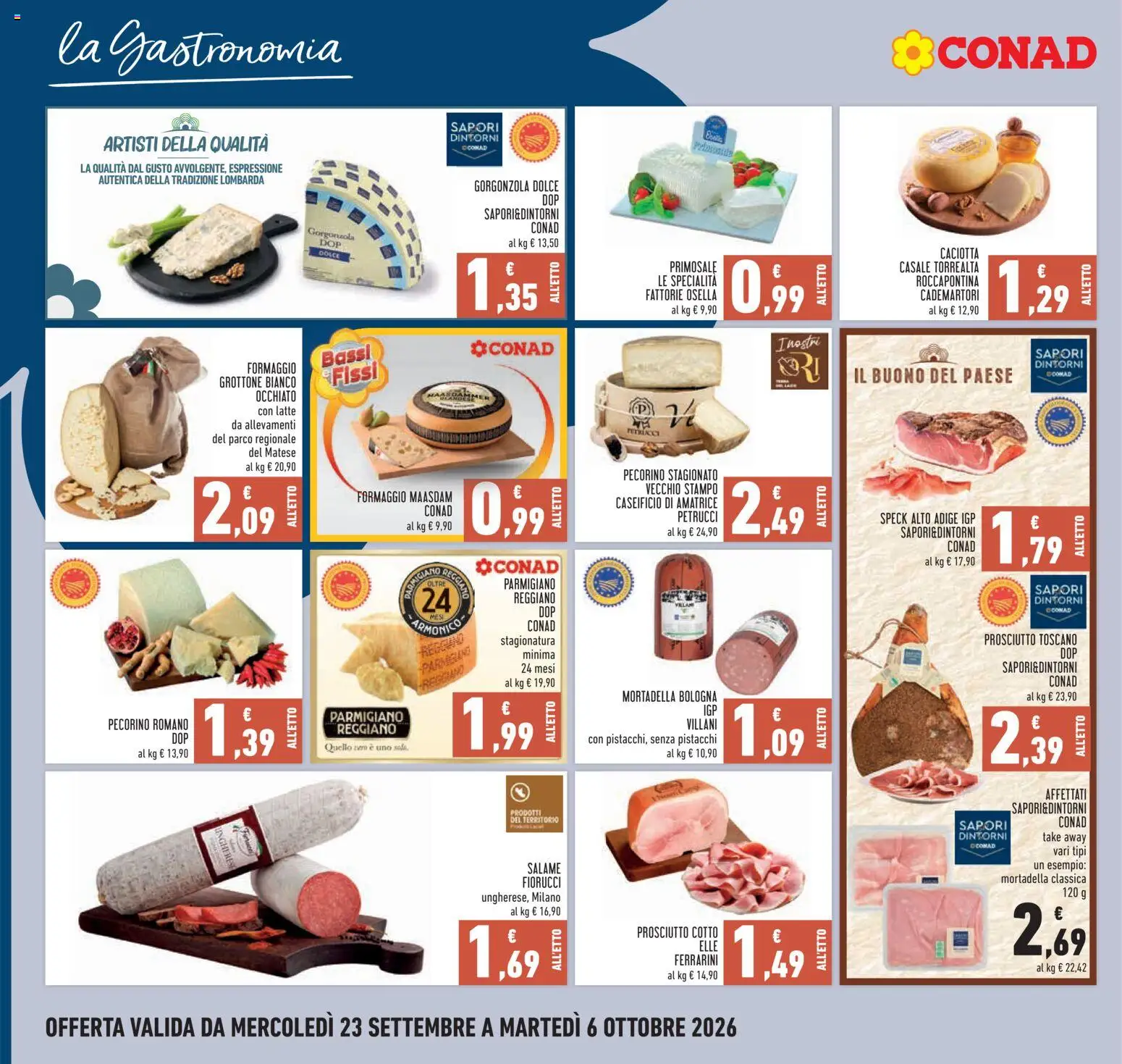 Conad volantino Volantino in Italy
