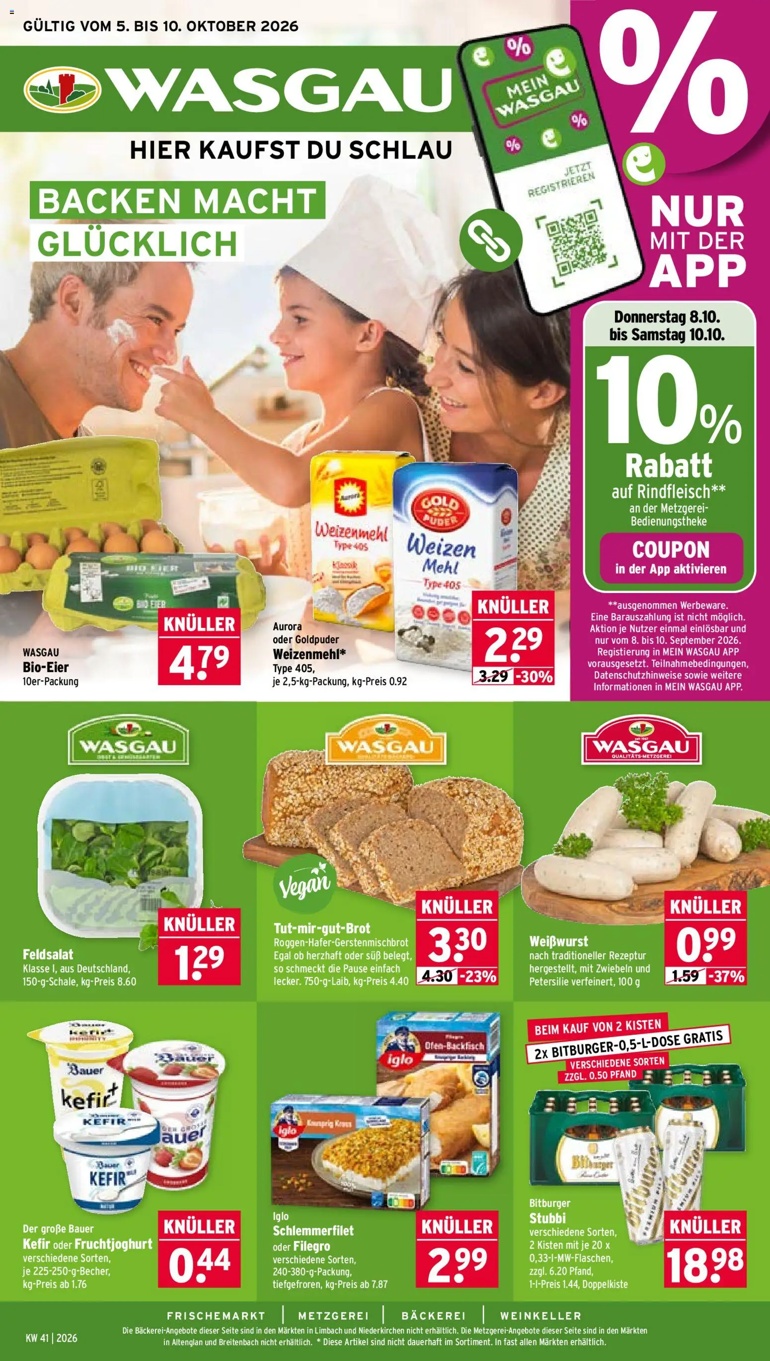 Wasgau Prospekt Prospekt in Deutschland
