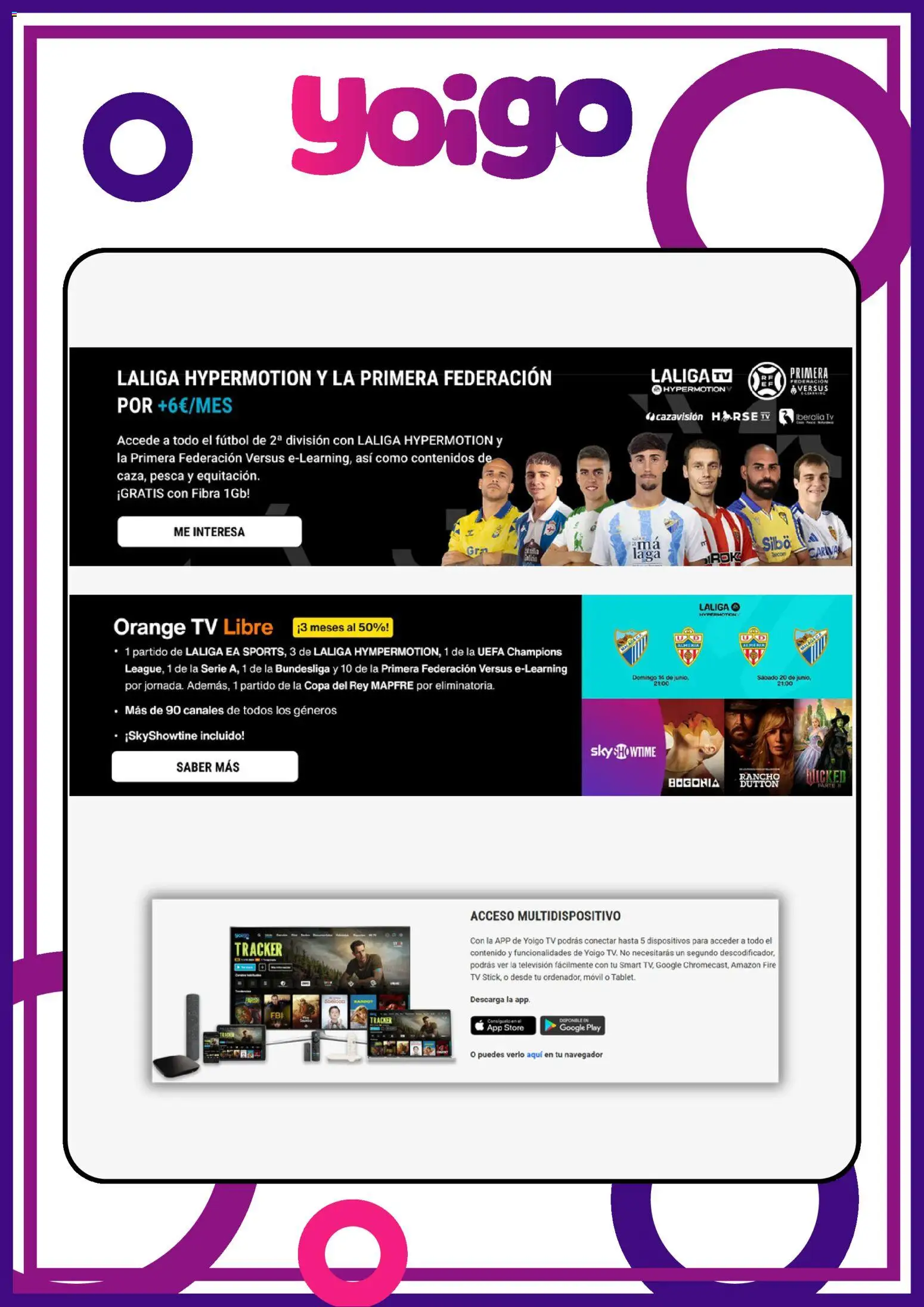 Yoigo folleto desde 15/06/2026 | ¿Cómo obtener un descuento limitado? ¡Ahorra hoy mismo! | España