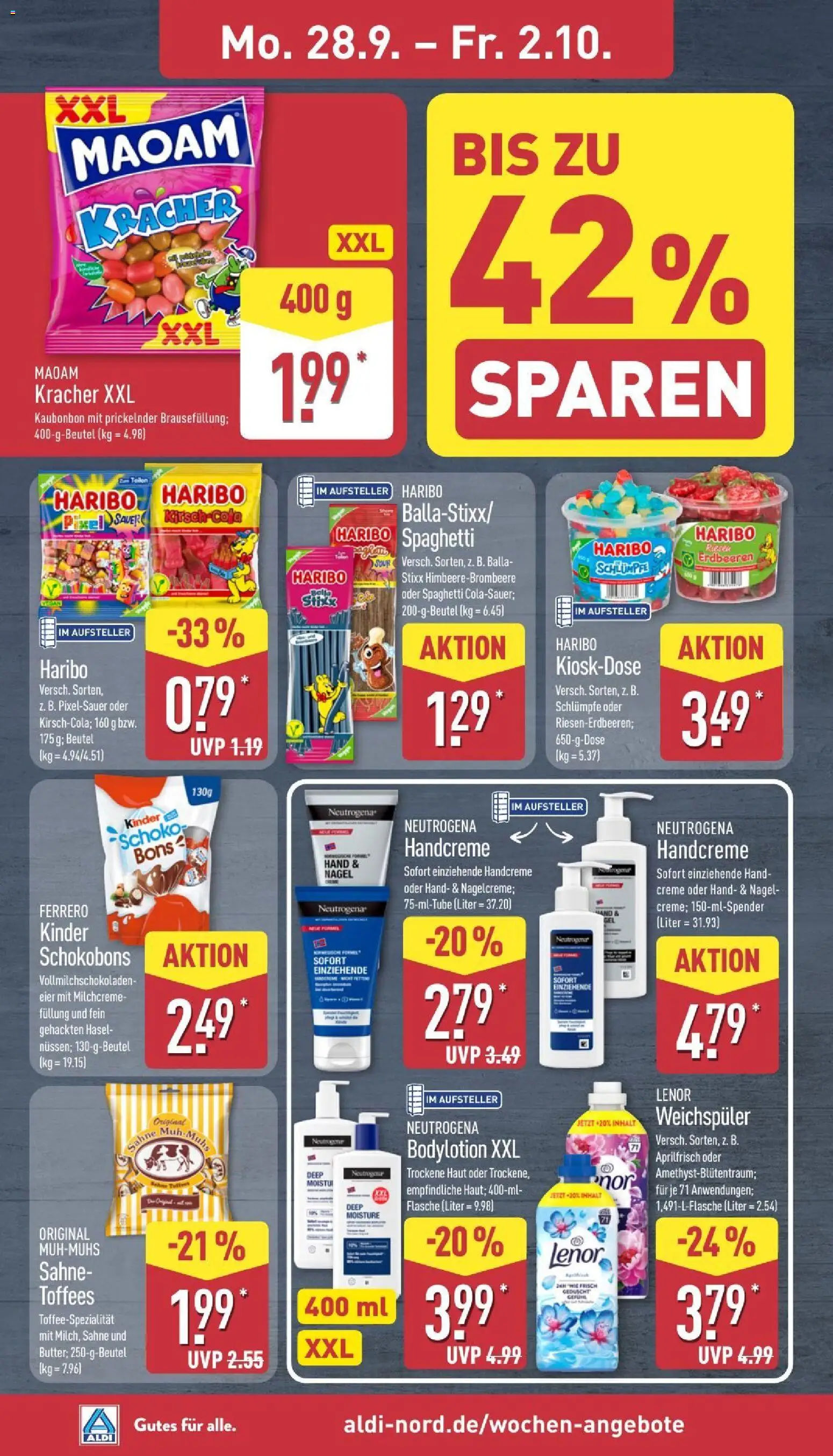 Aldi Prospekt Prospekt in Deutschland