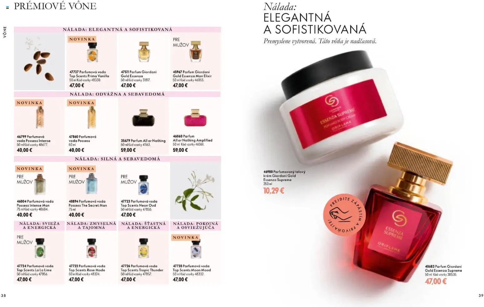 Oriflame katalóg 16 2026 Leták in Slovensko