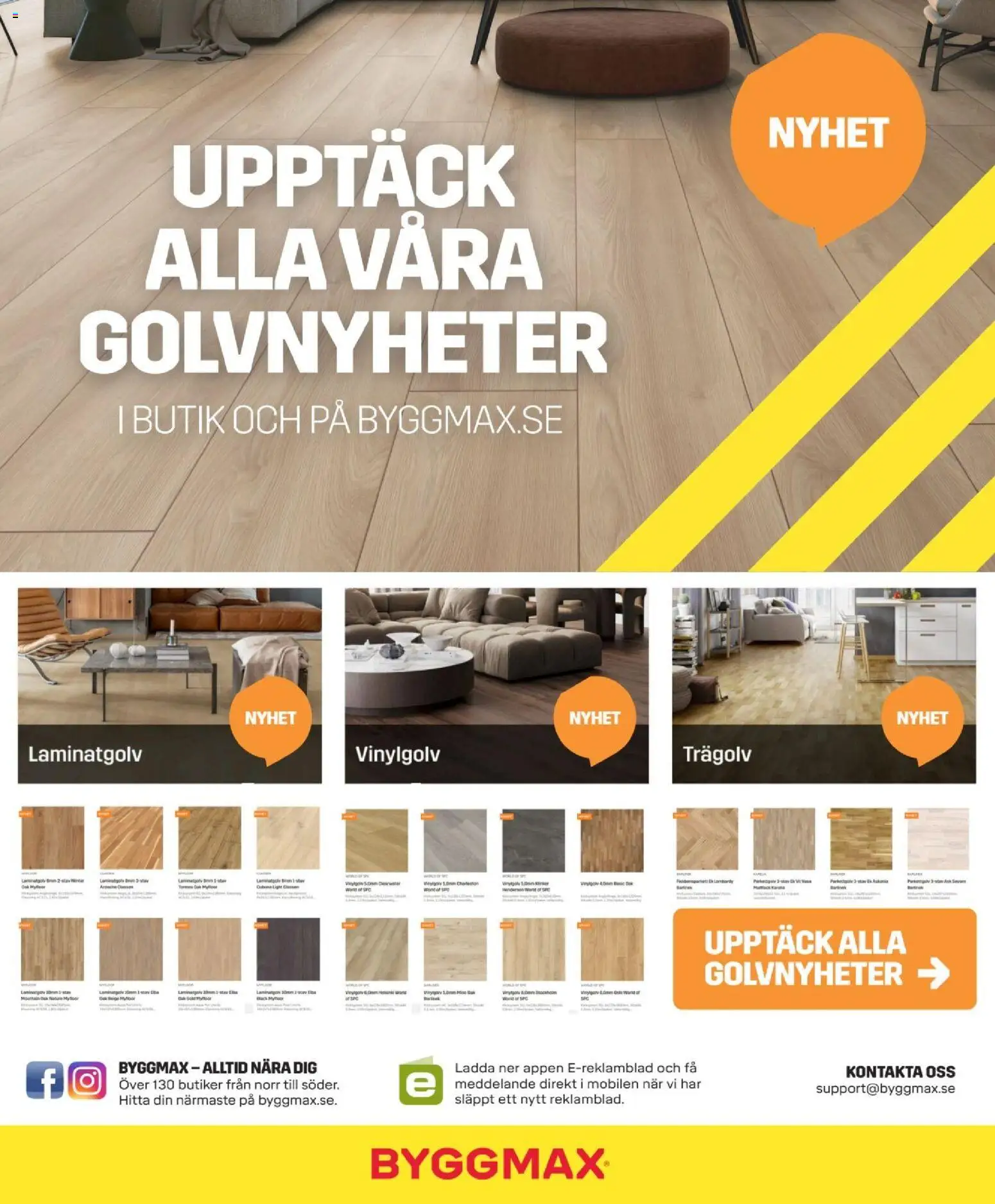ByggMax erbjudanden Reklamblad in Sverige