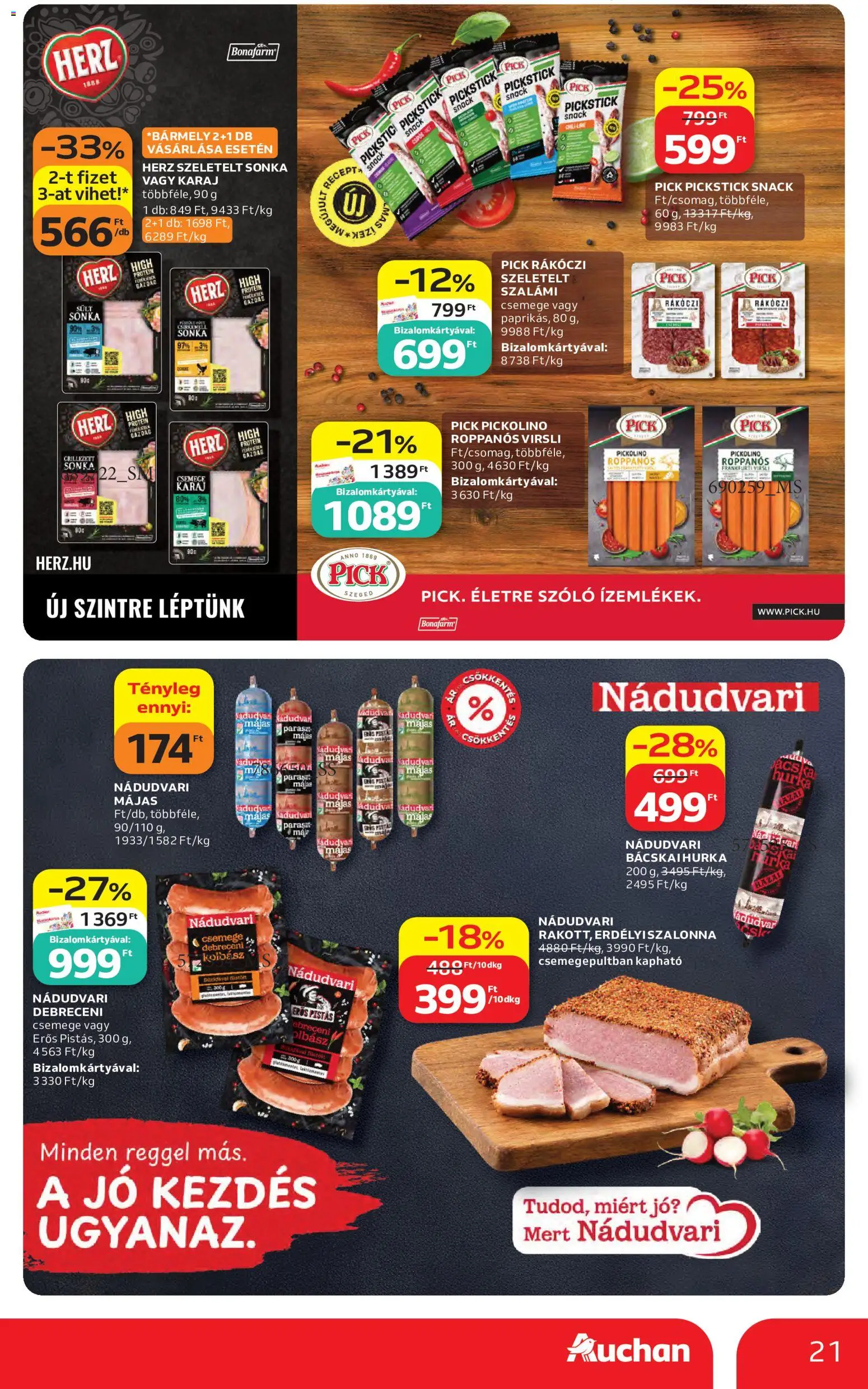 Auchan akciós újság Akciós újság in Magyarország