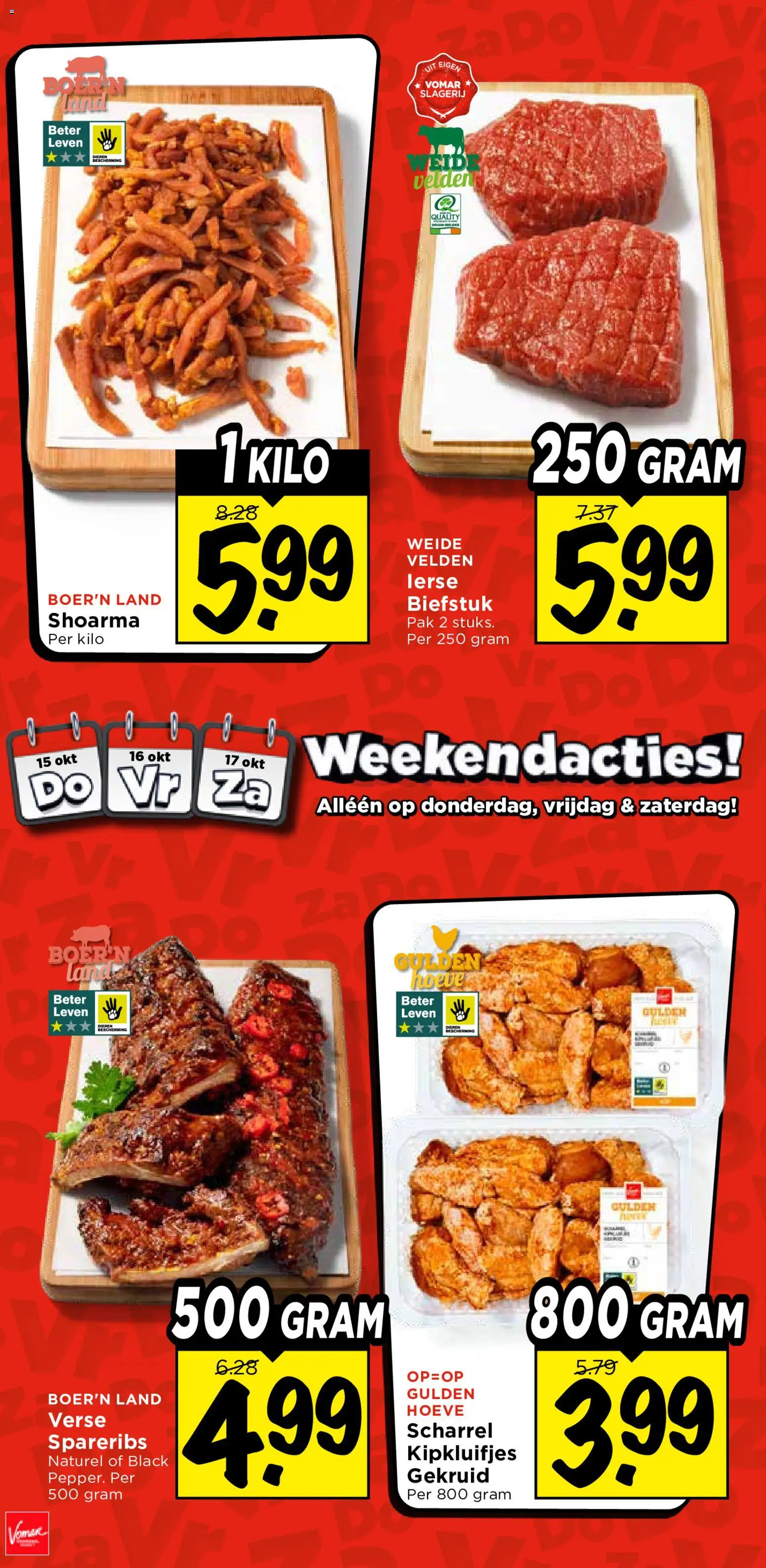 Vomar - Online weekendfolder week 42 Folder in Nederland