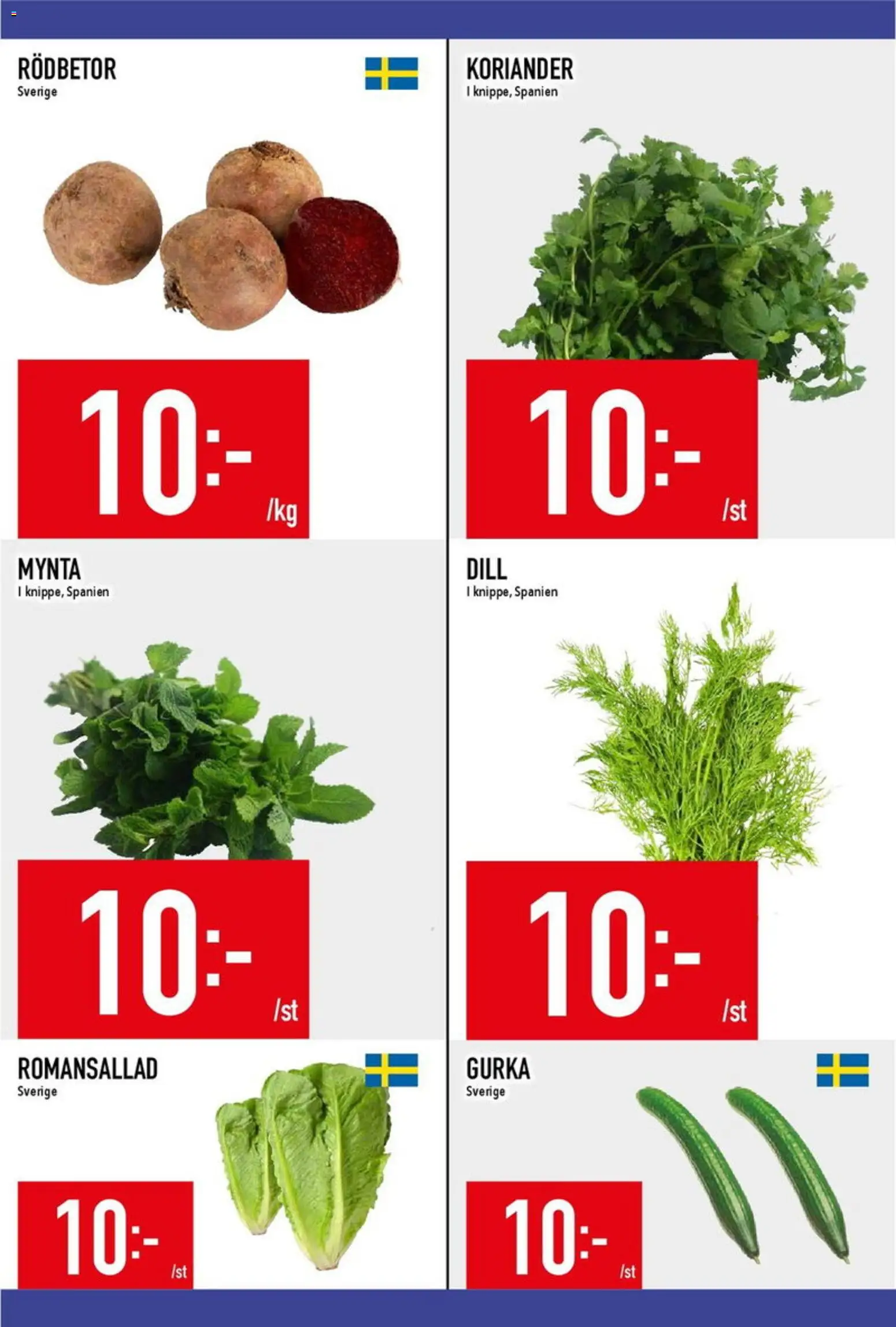 Matdax erbjudanden Reklamblad in Sverige