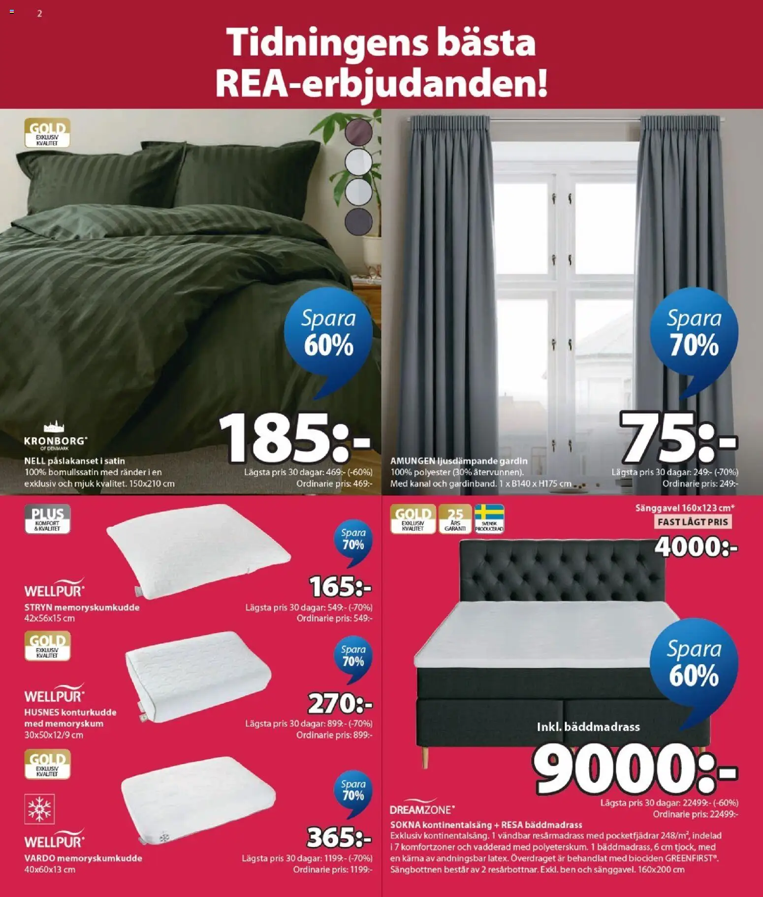 Nuvarande JYSK erbjudanden från 📣 29/06/2026 - 26/07/2026 📣 | Sverige