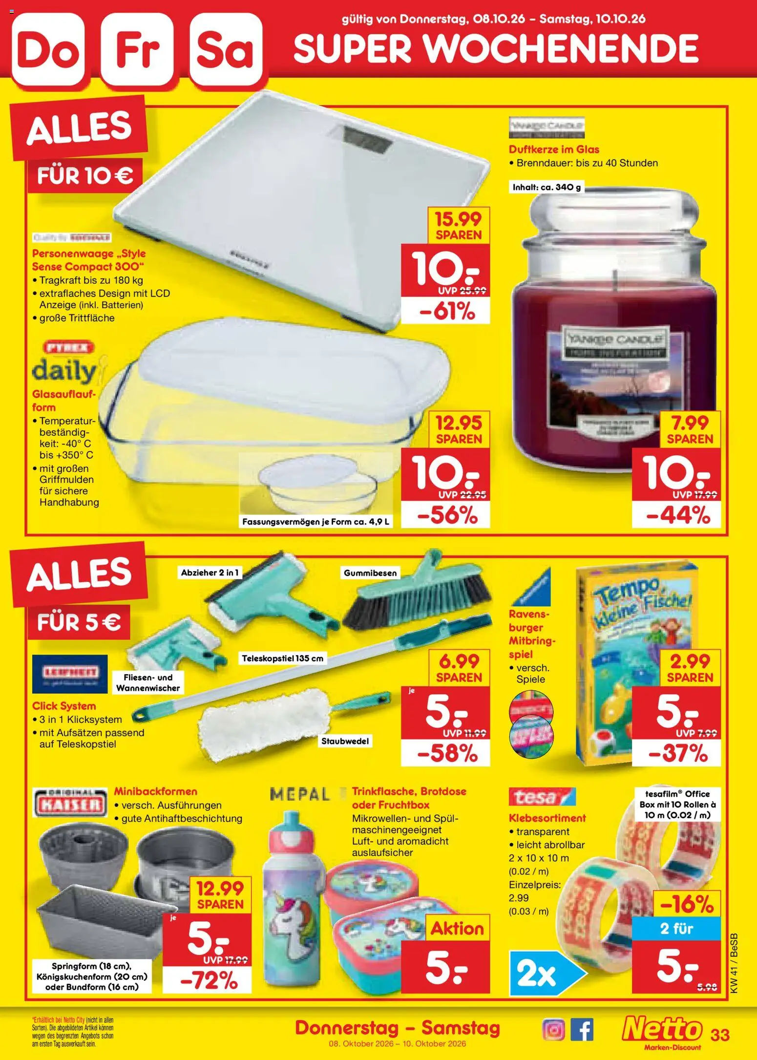 Netto Marken-Discount Prospekt Prospekt in Deutschland
