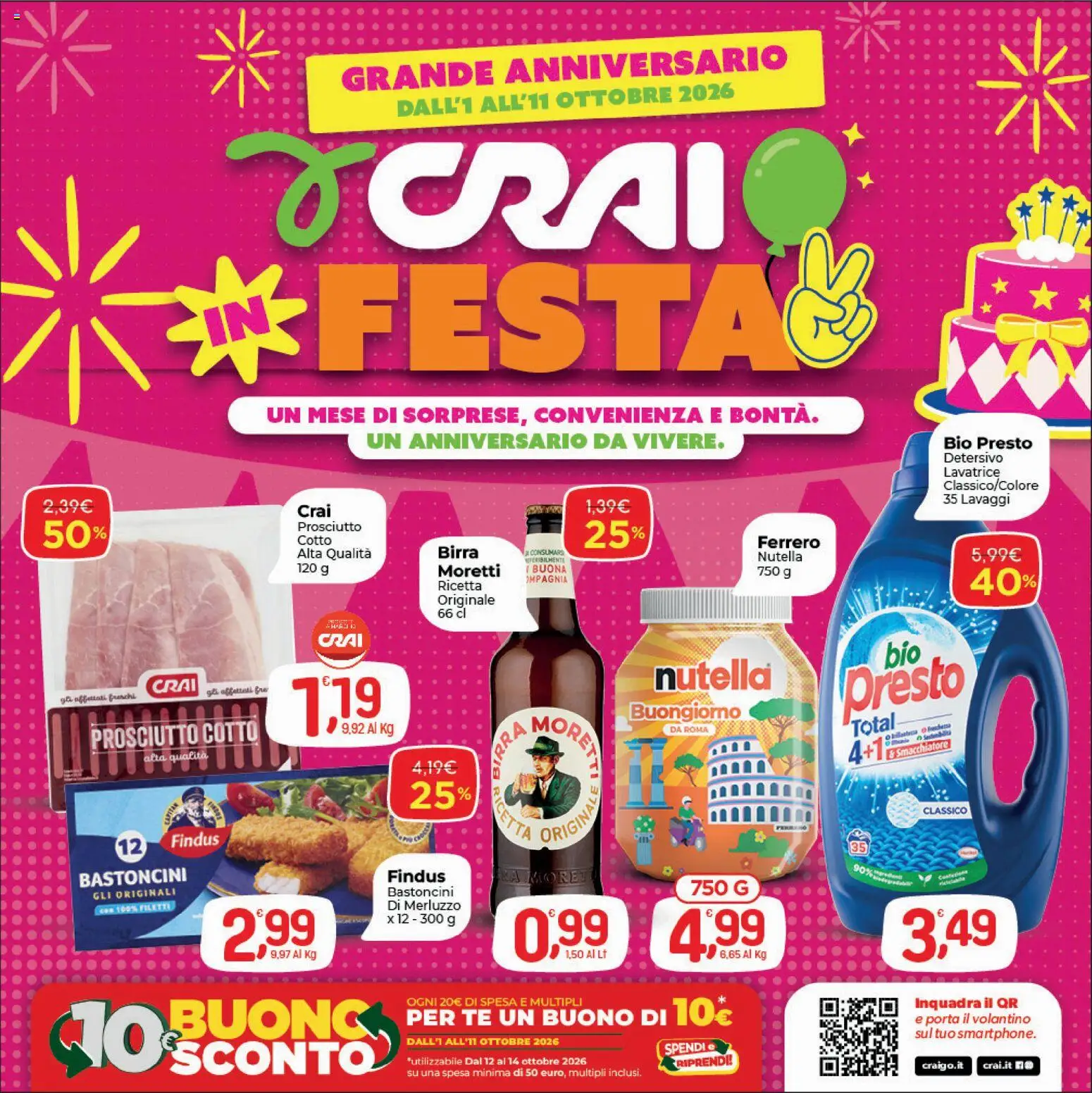 CRAI volantino Grosio Volantino in Italy