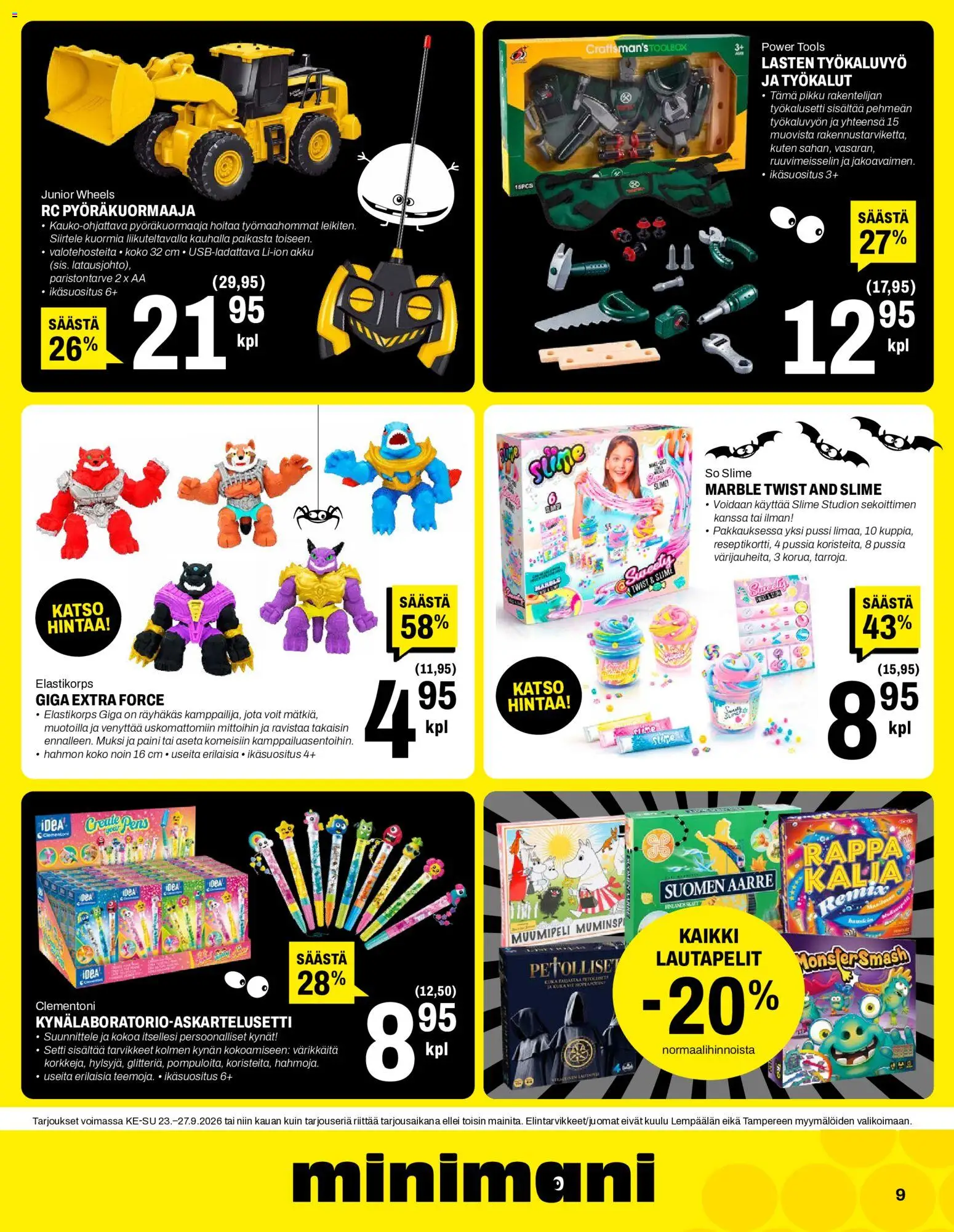 Minimani tarjoukset Kuvasto in Suomi