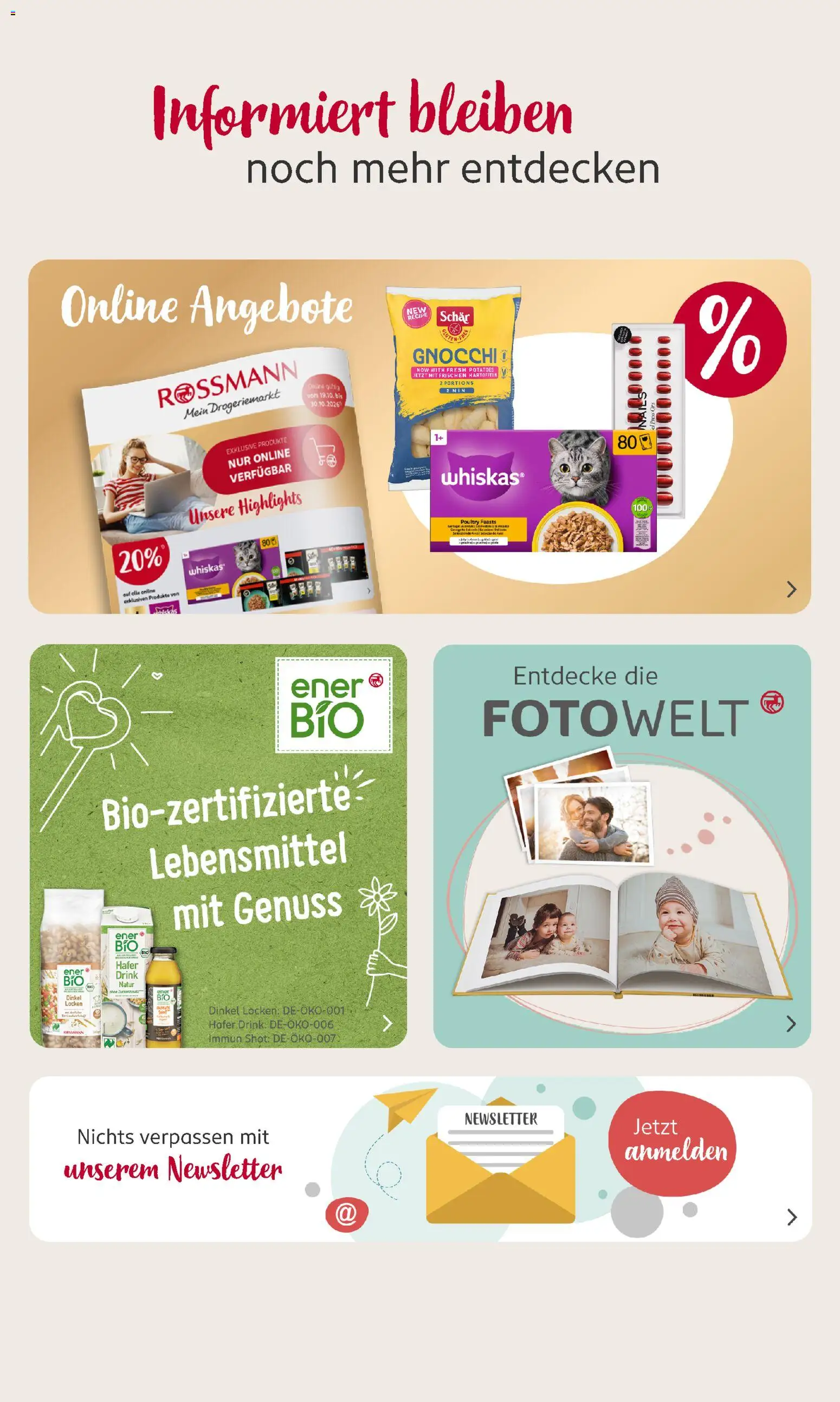 Rossmann Pre Black Week Prospekt in Deutschland