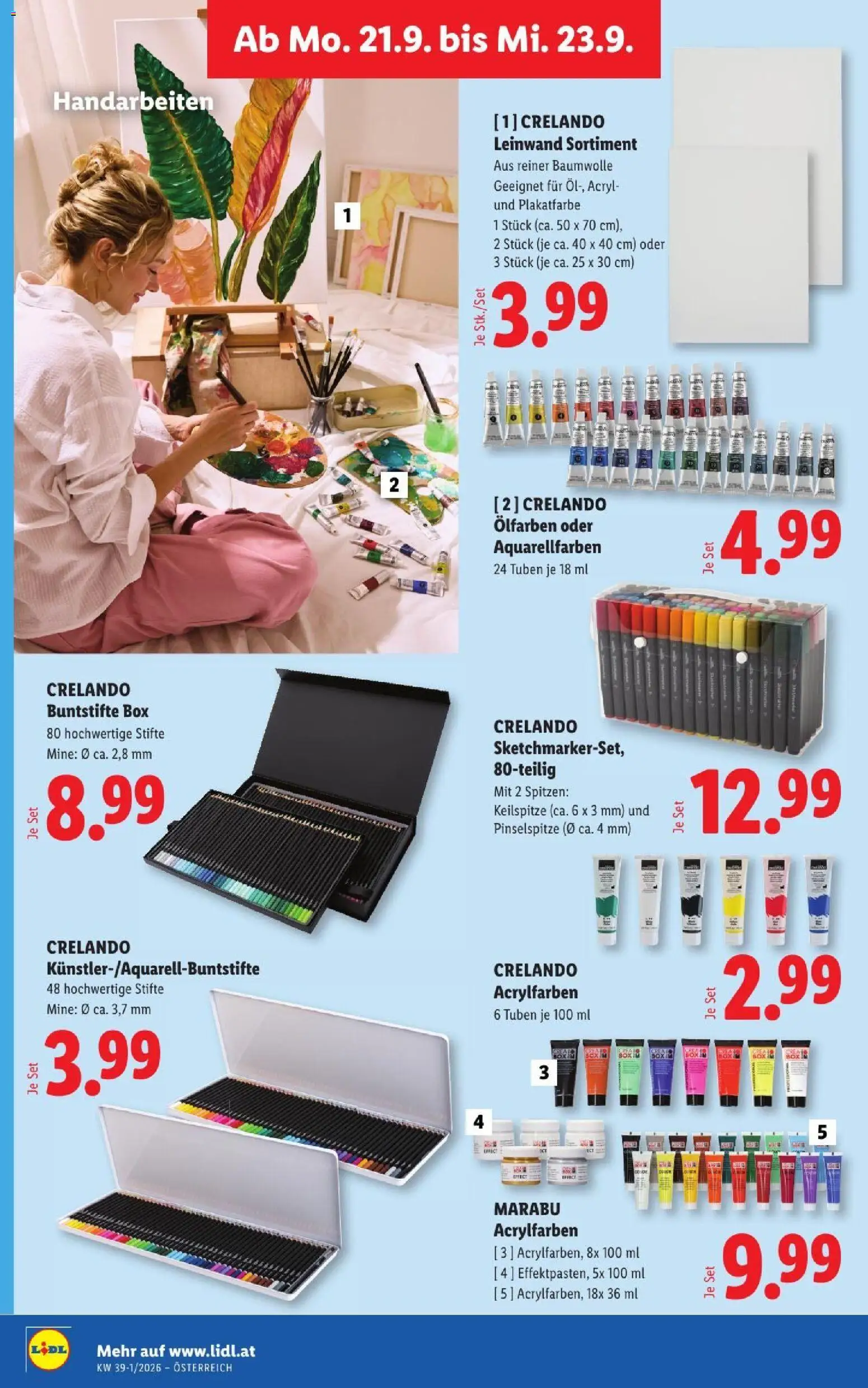 Lidl - Flugblatt Flugblatt in Österreich