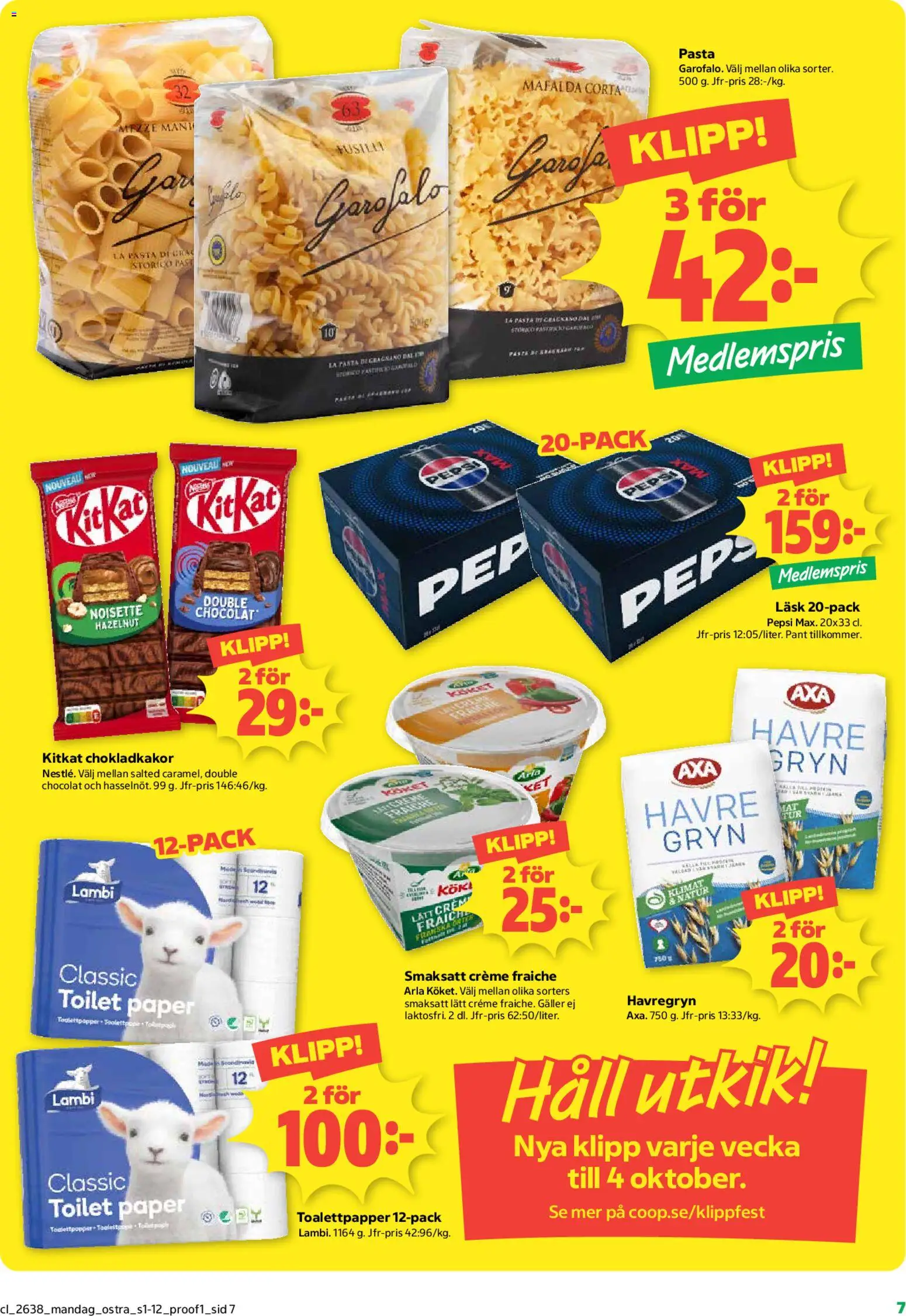 Coop erbjudanden Reklamblad in Sverige