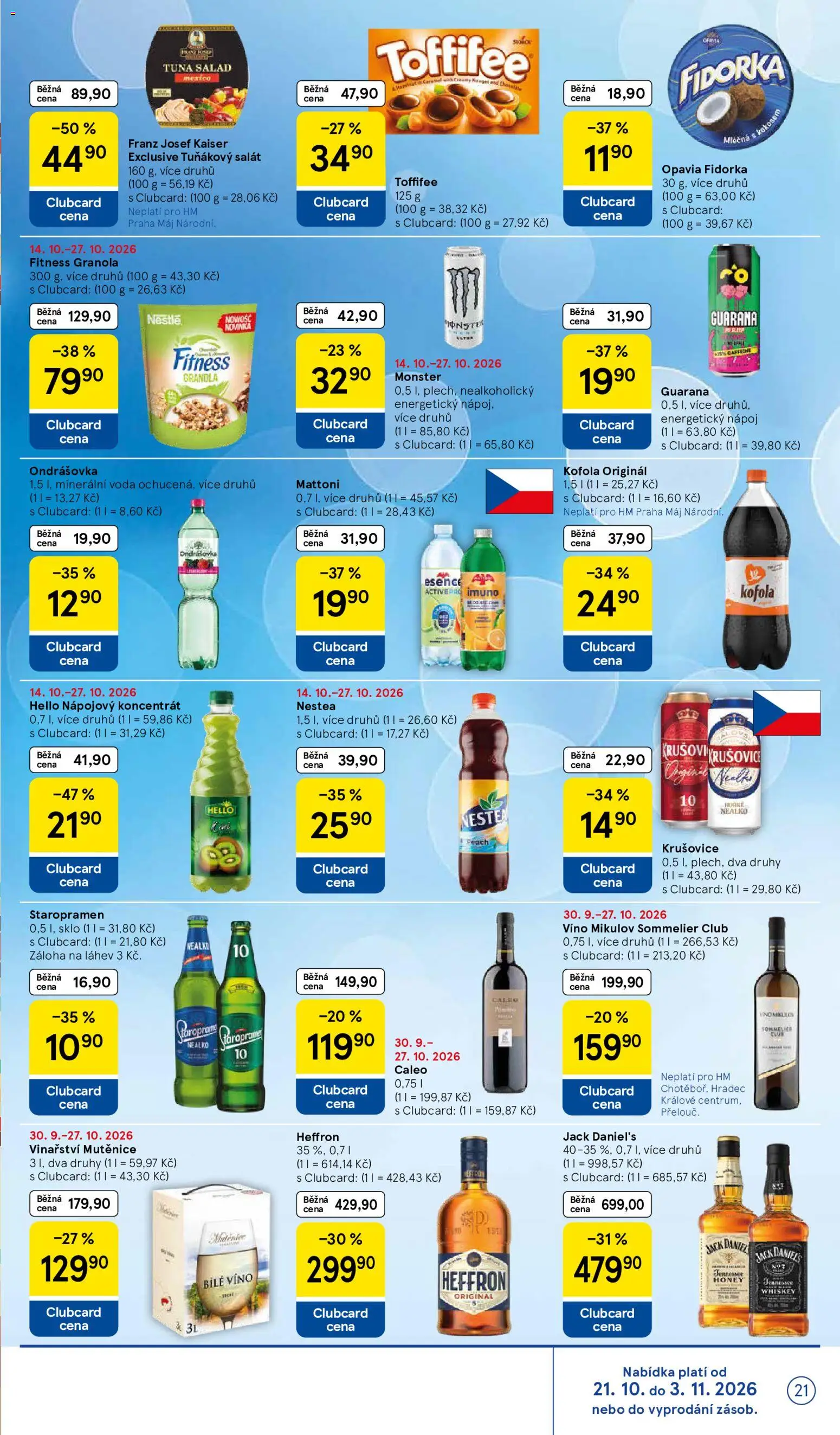 Tesco leták - Hypermarket Leták in Česko