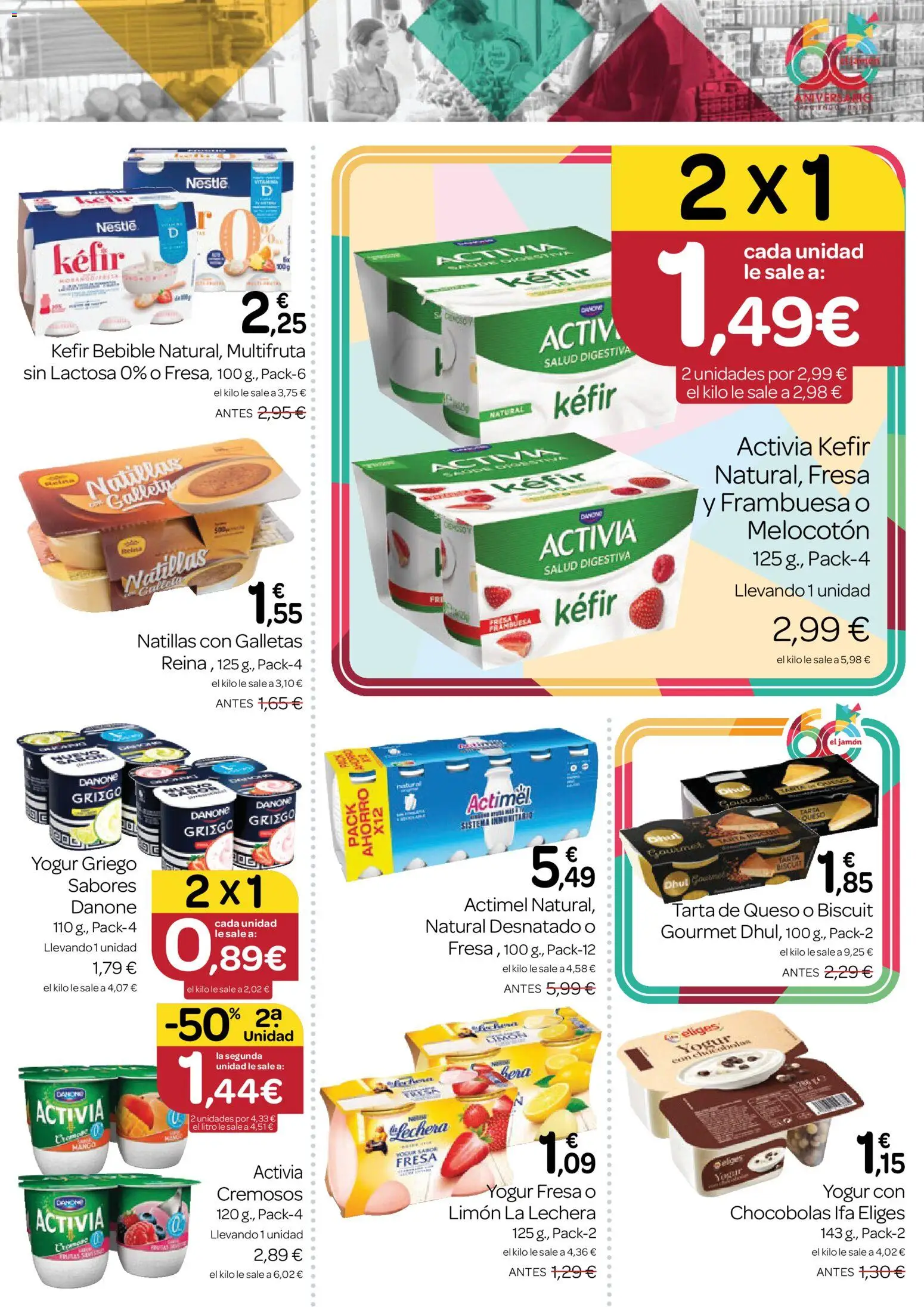 Supermercados El Jamón folleto Folleto in España