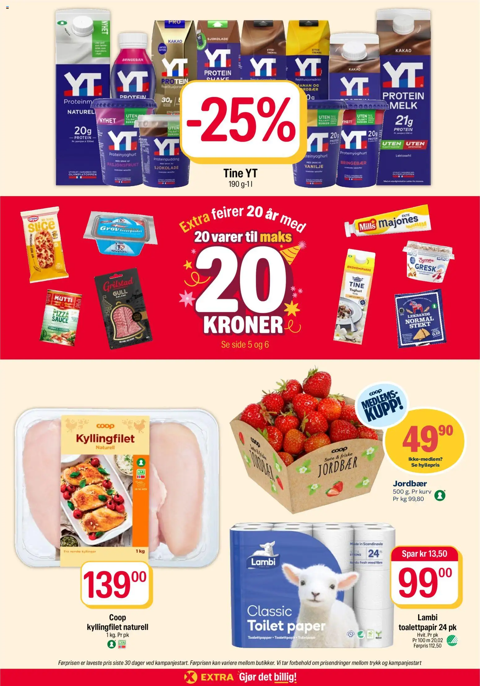 Coop Extra kundeavis Kundeavis in Norge
