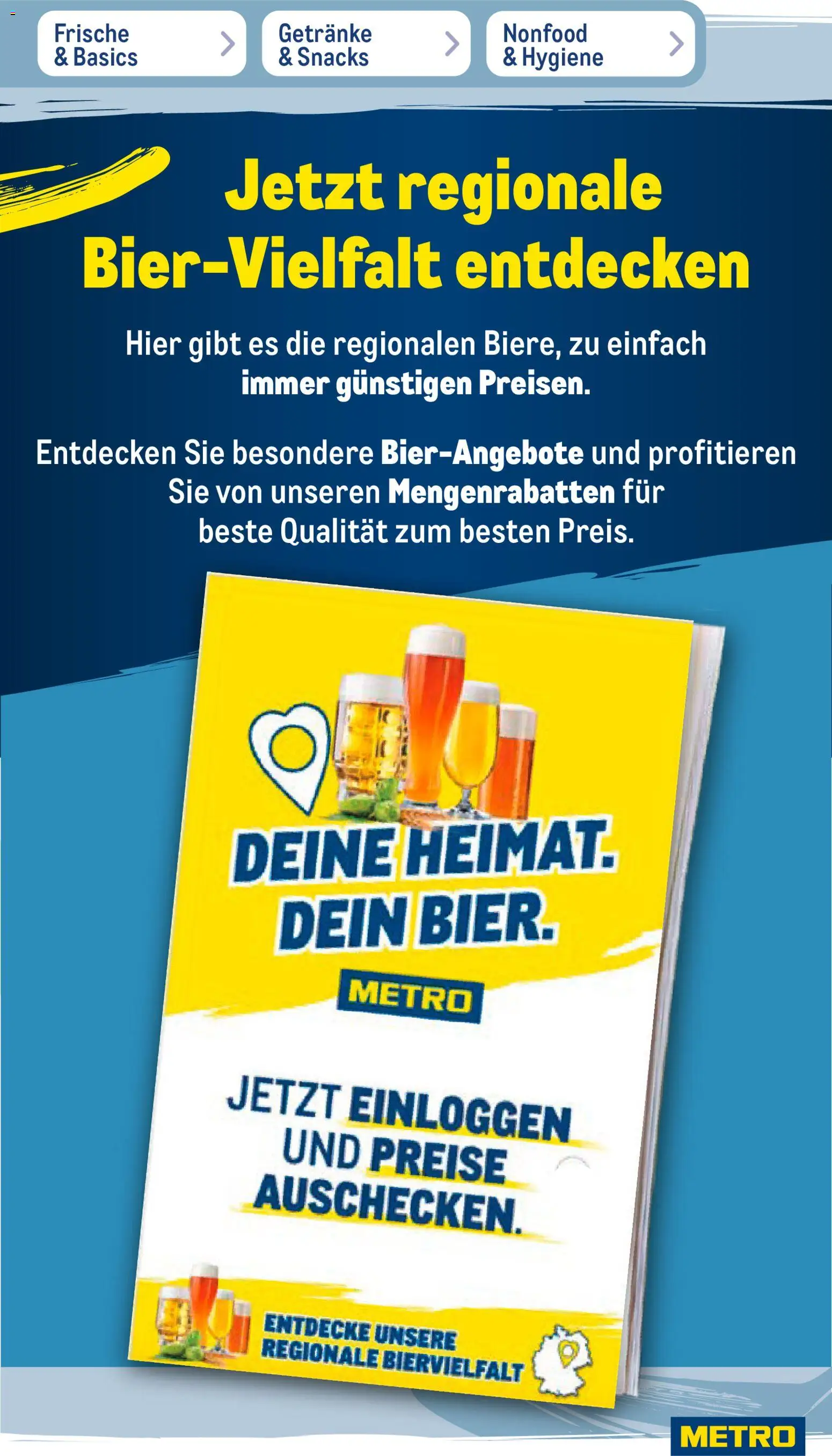 Metro Prospekt Prospekt in Deutschland