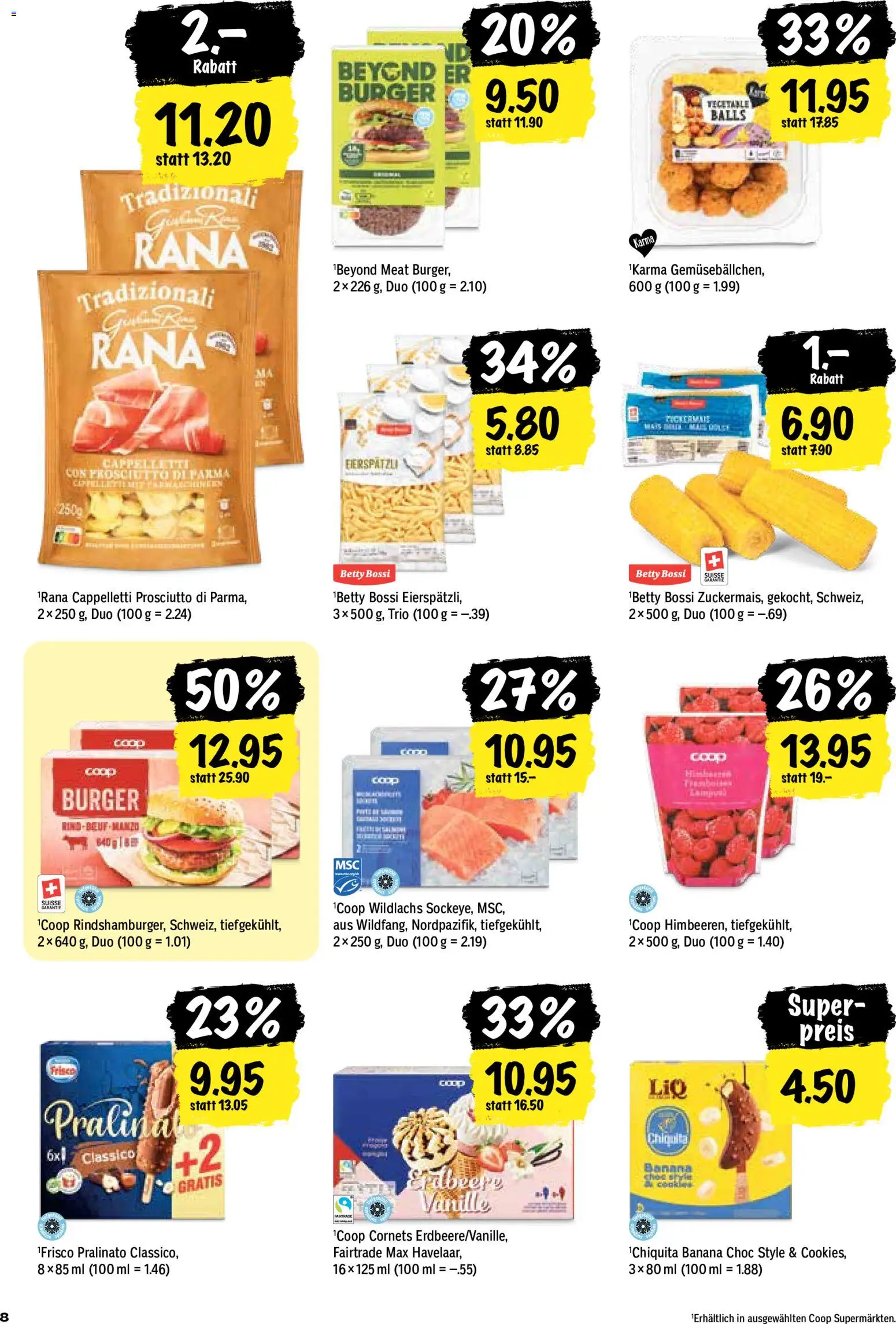 🛍️ Coop aktionen ab 09.07.2026 » Entdecken Sie exklusive Rabatte und sparen Sie noch heute! 💰 | Schweiz