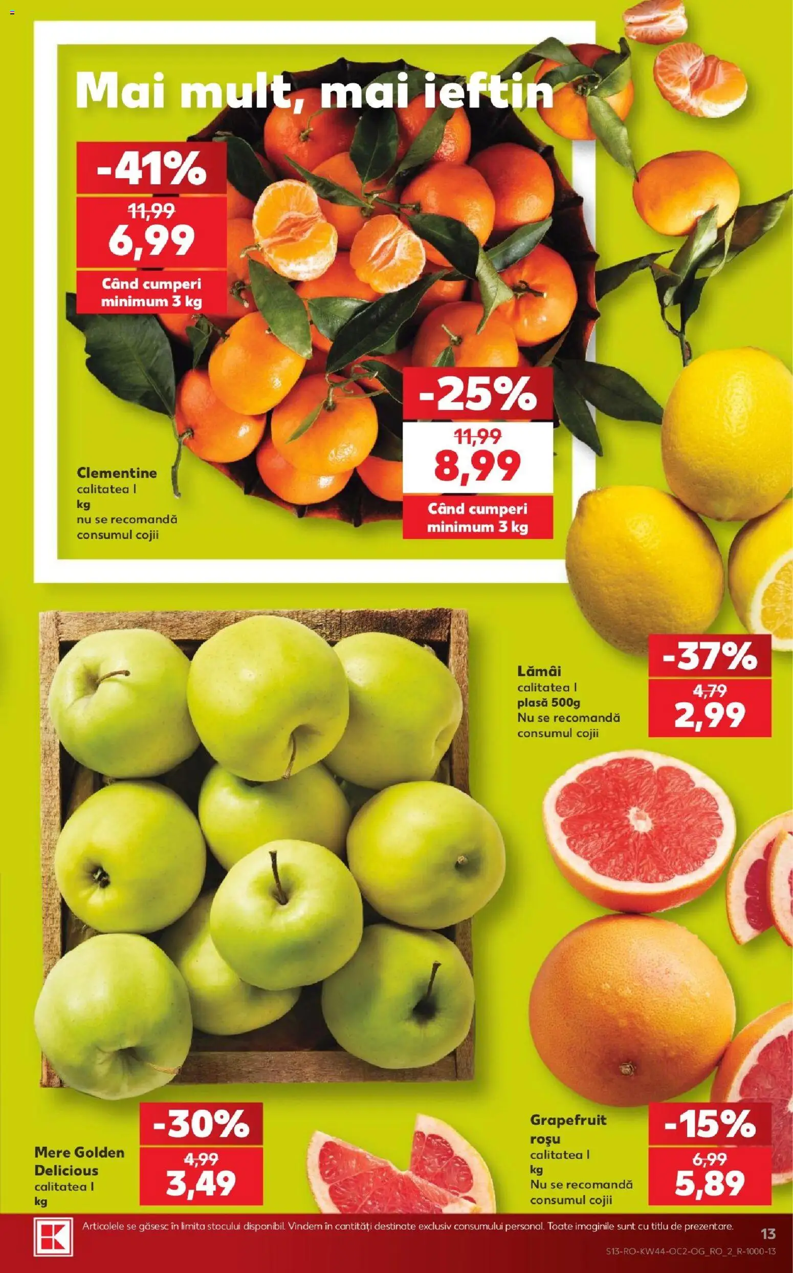 Kaufland RO akciós újság Akciós újság in Magyarország