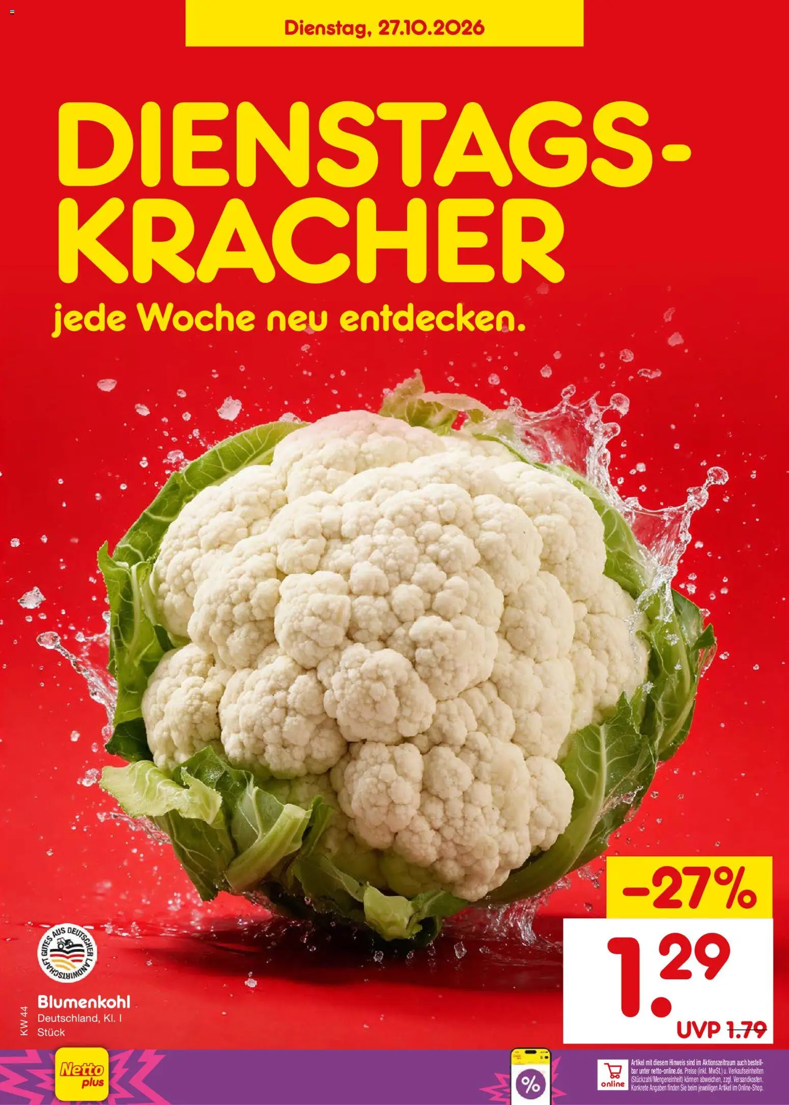 Netto Marken-Discount Prospekt Prospekt in Deutschland