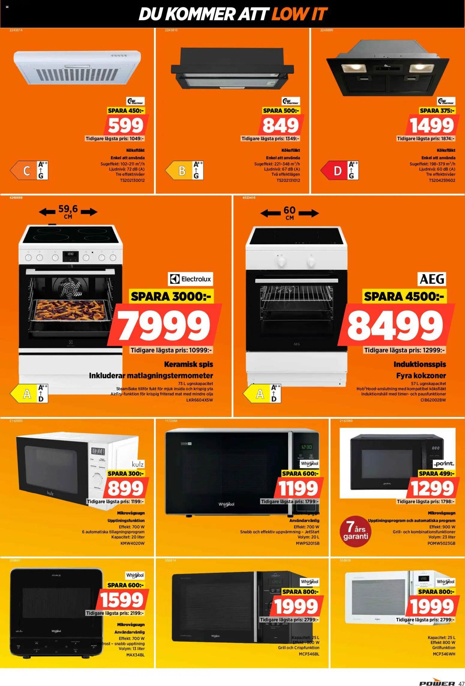 Power erbjudanden Reklamblad in Sverige